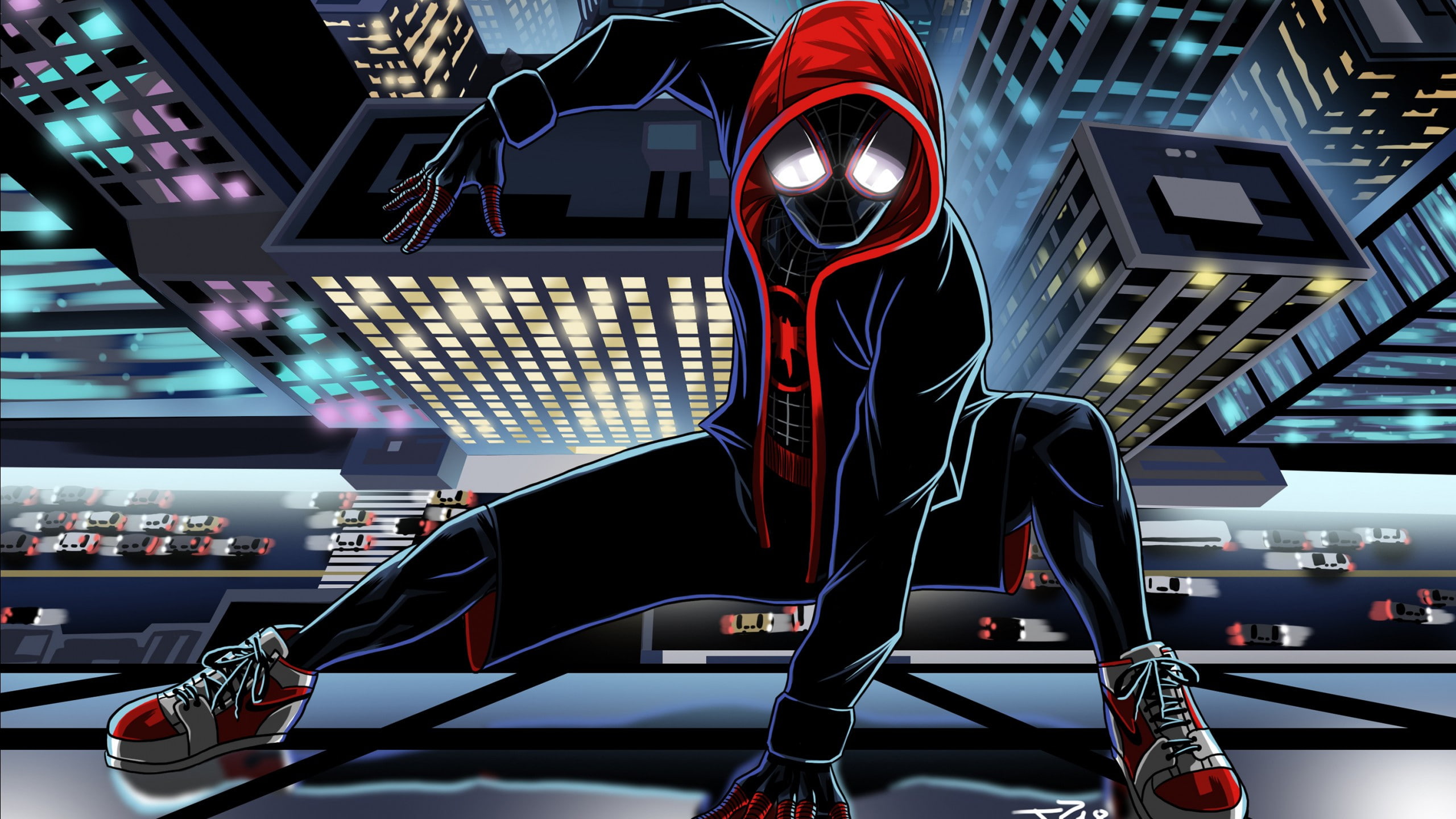 8k, Miles, 2K, spider-man, Morales, 4k, HD Wallpaper