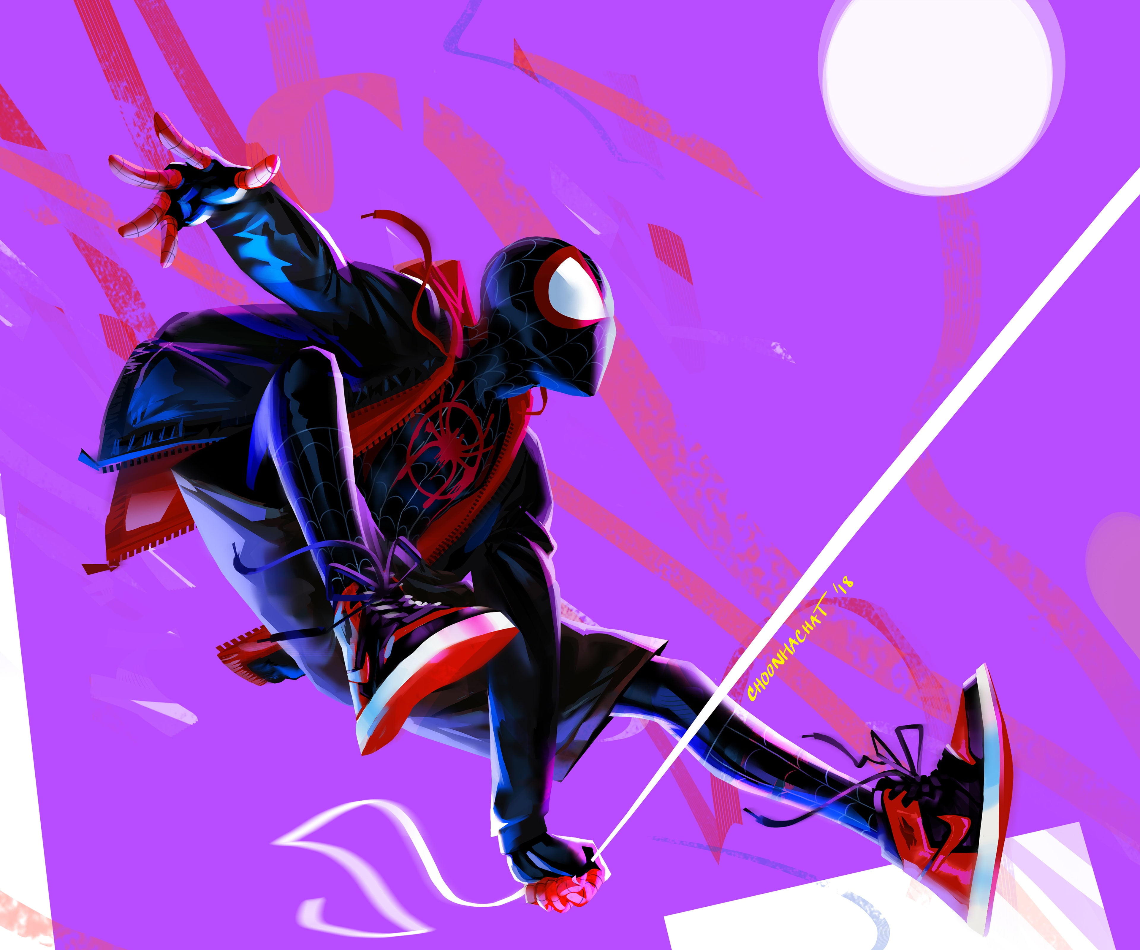 4K, Movie, Spider-Man: Into The Spider-Verse, Spider-Man, Miles Morales, HD Wallpaper