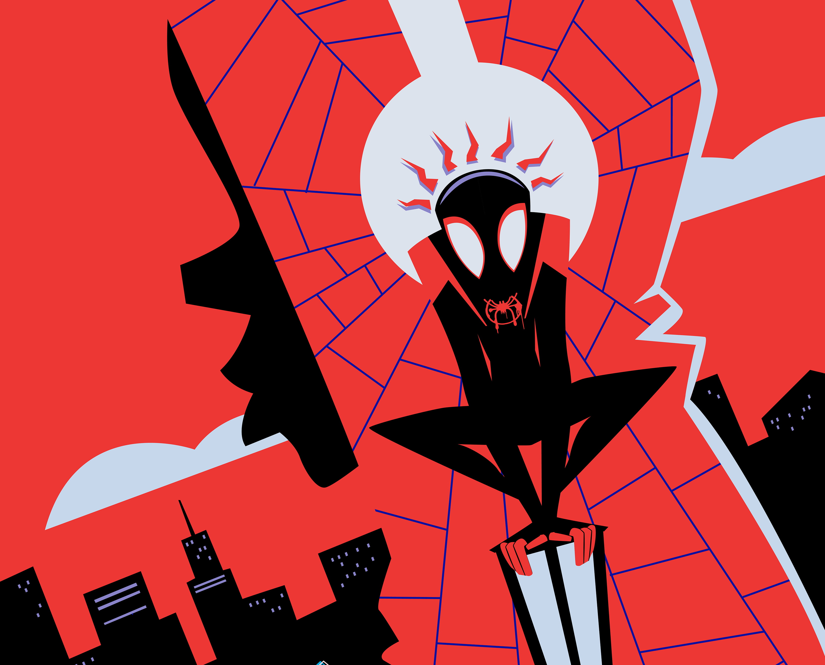 Movie, 2K, Miles Morales, Spider-Man, Spider-Man: Into The Spider-Verse, HD Wallpaper