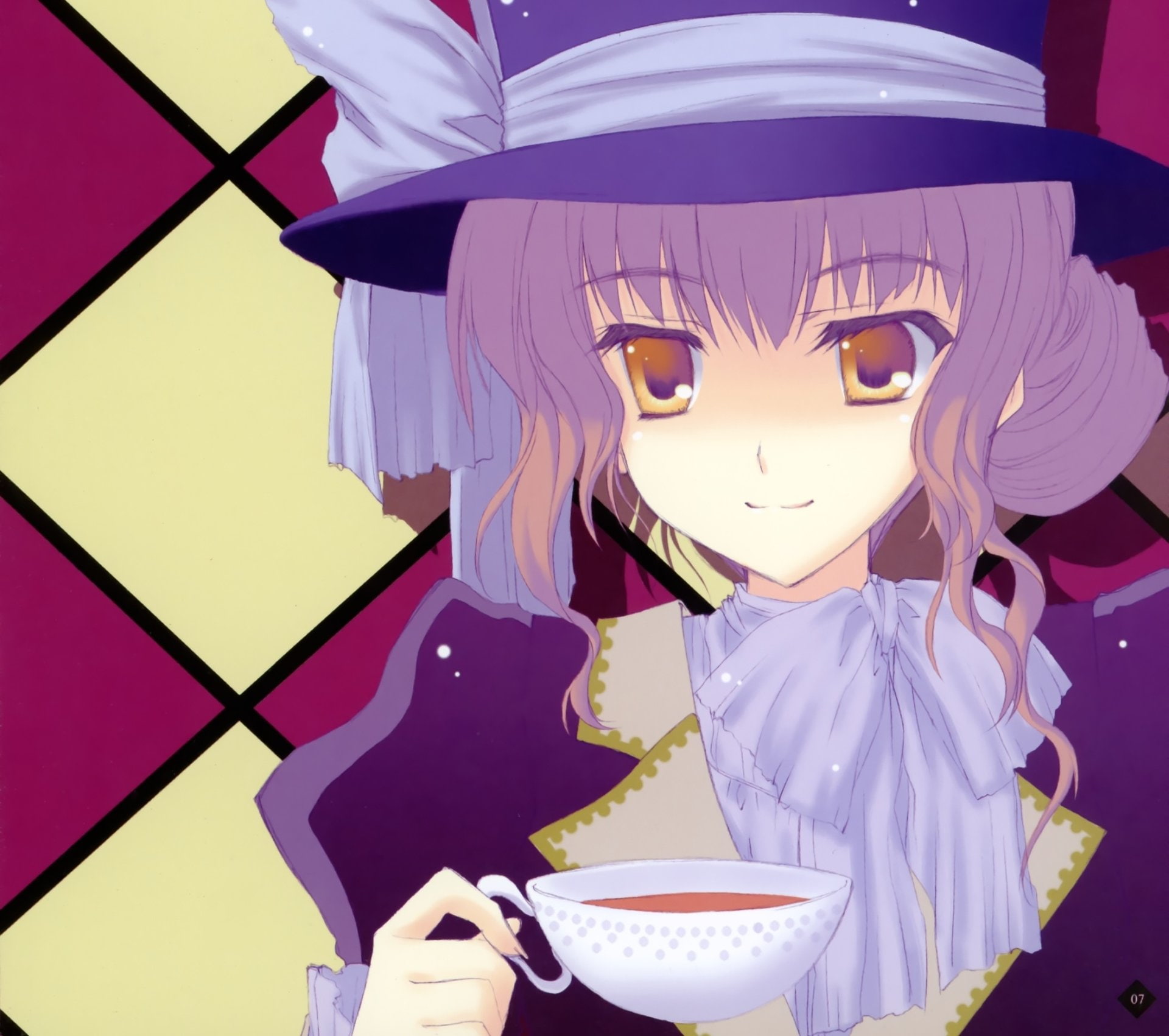1080P, Alice In Wonderland, Anime, Mad Hatter, HD Wallpaper
