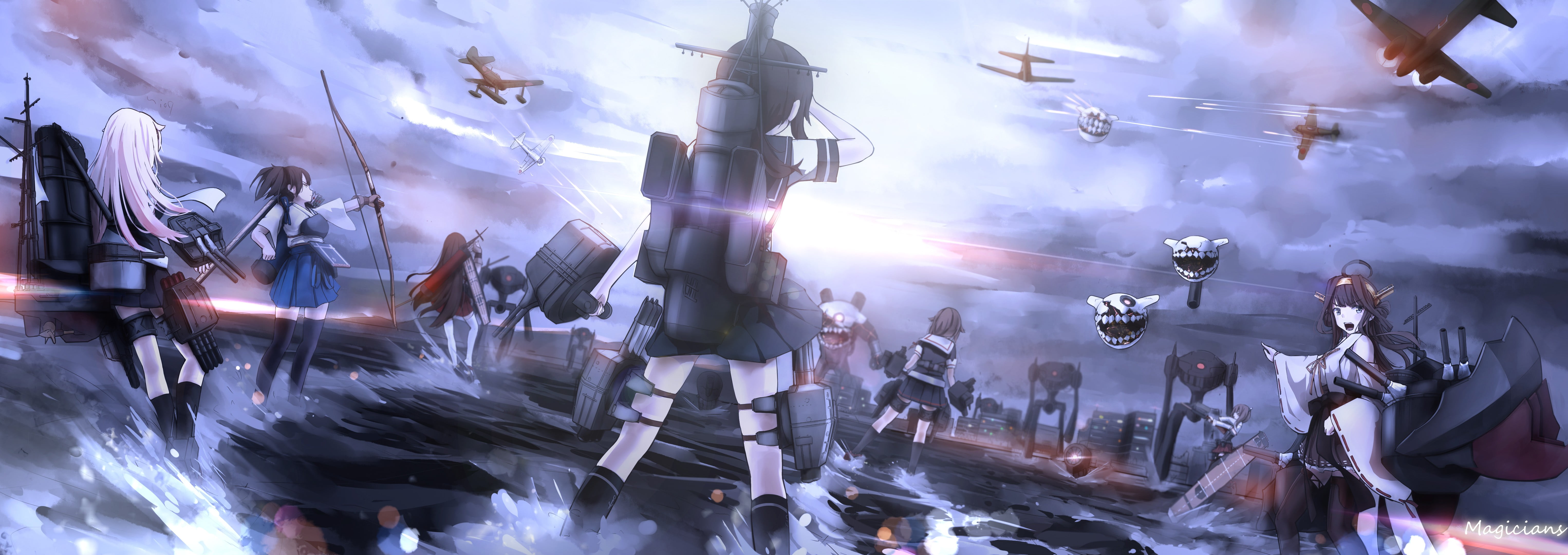 technology, men, people, motion, 5K, adult, long exposure, low angle view, busy, crowd, Kantai Collection, blurred motion, industry, hanging, indoors, HD Wallpaper