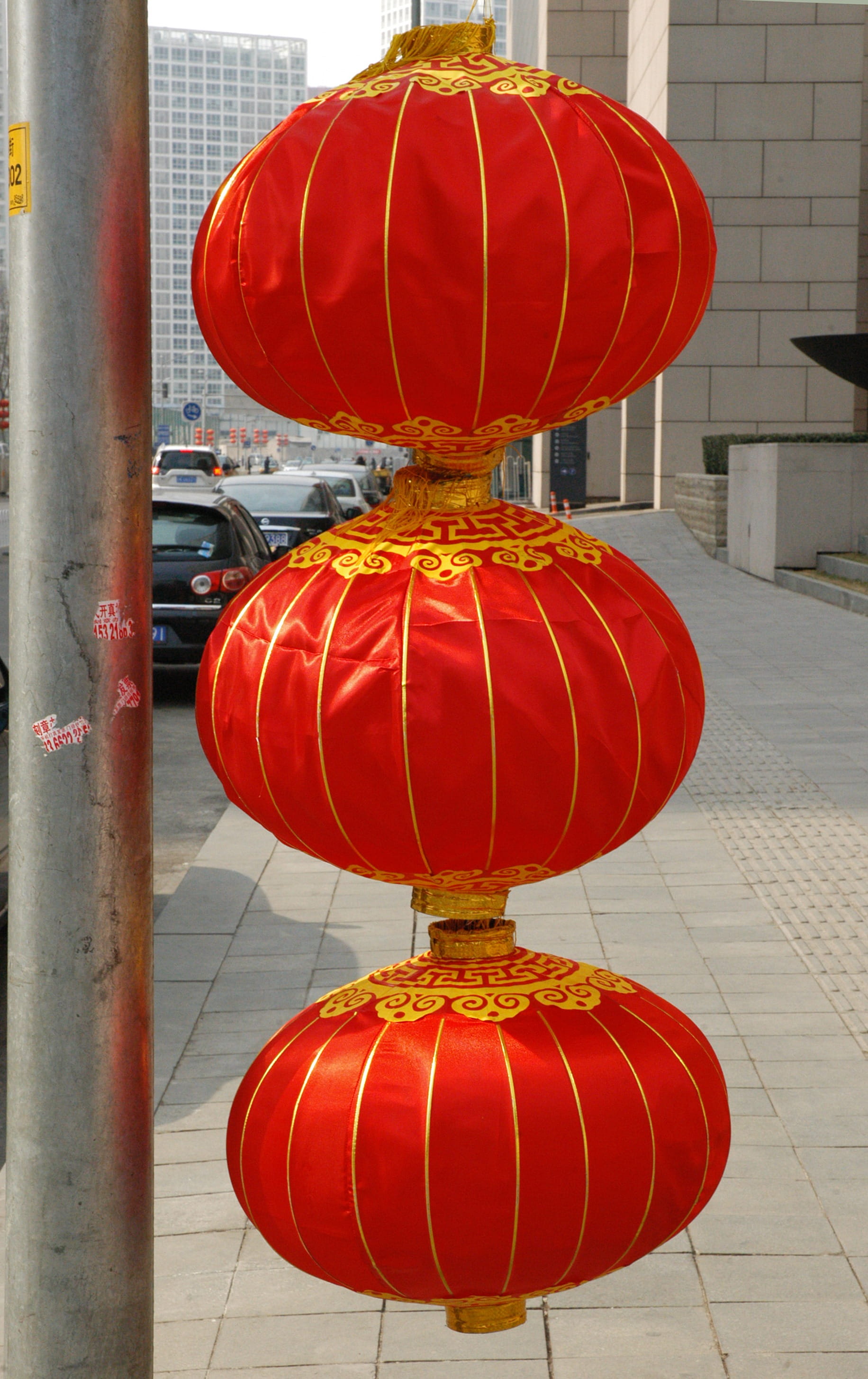oriental, no people, festive, safety, Chinese, Culture, orange color, decoration, festival, communication, hanging, Lantern, city, fruit, lamp, lantern, Phone HD Wallpaper