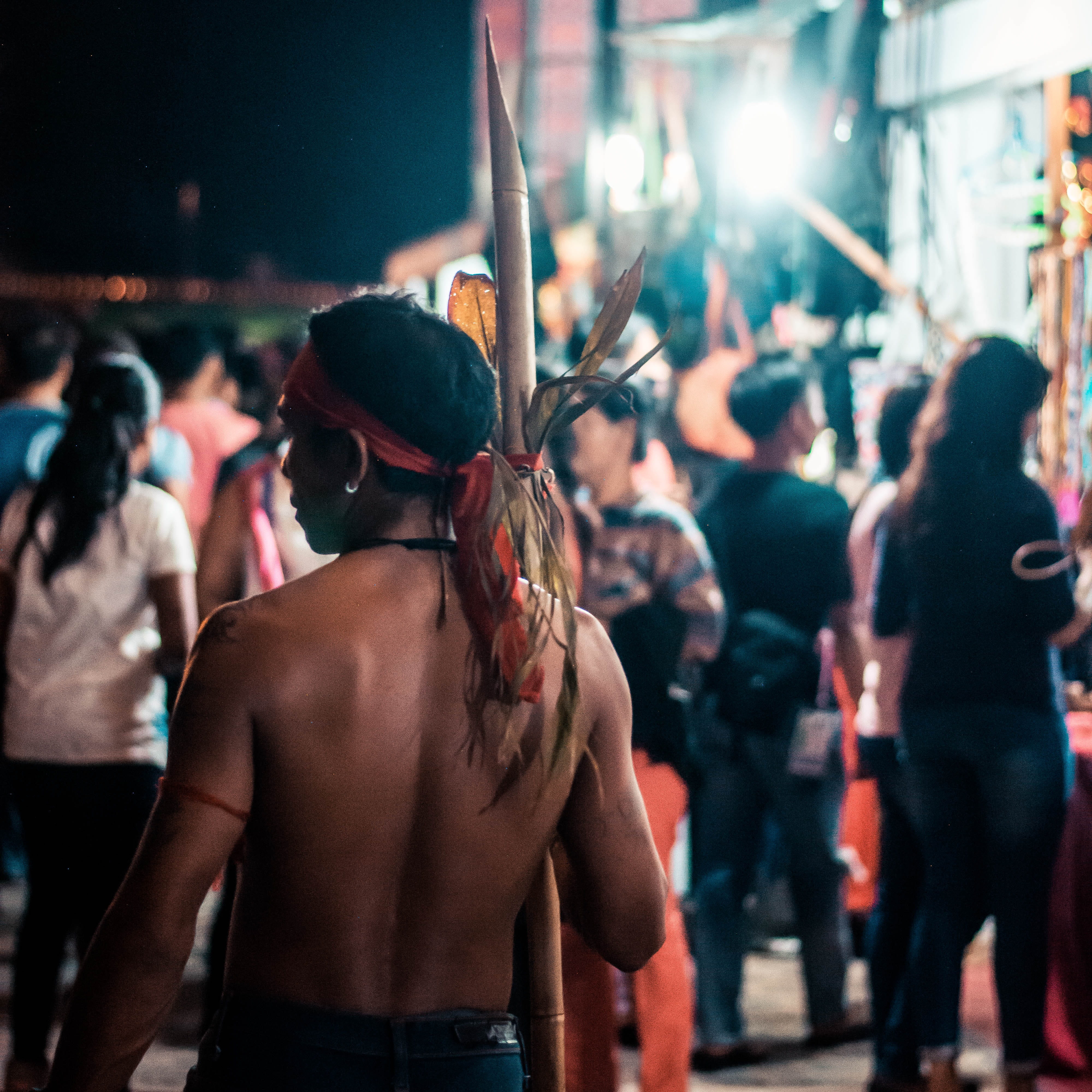 performance, concert, street, night, festival, culture, stage, borneo, nomadic, 4K, popular music concert, tradition, exotic, rock music, crowd, event, Phone HD Wallpaper