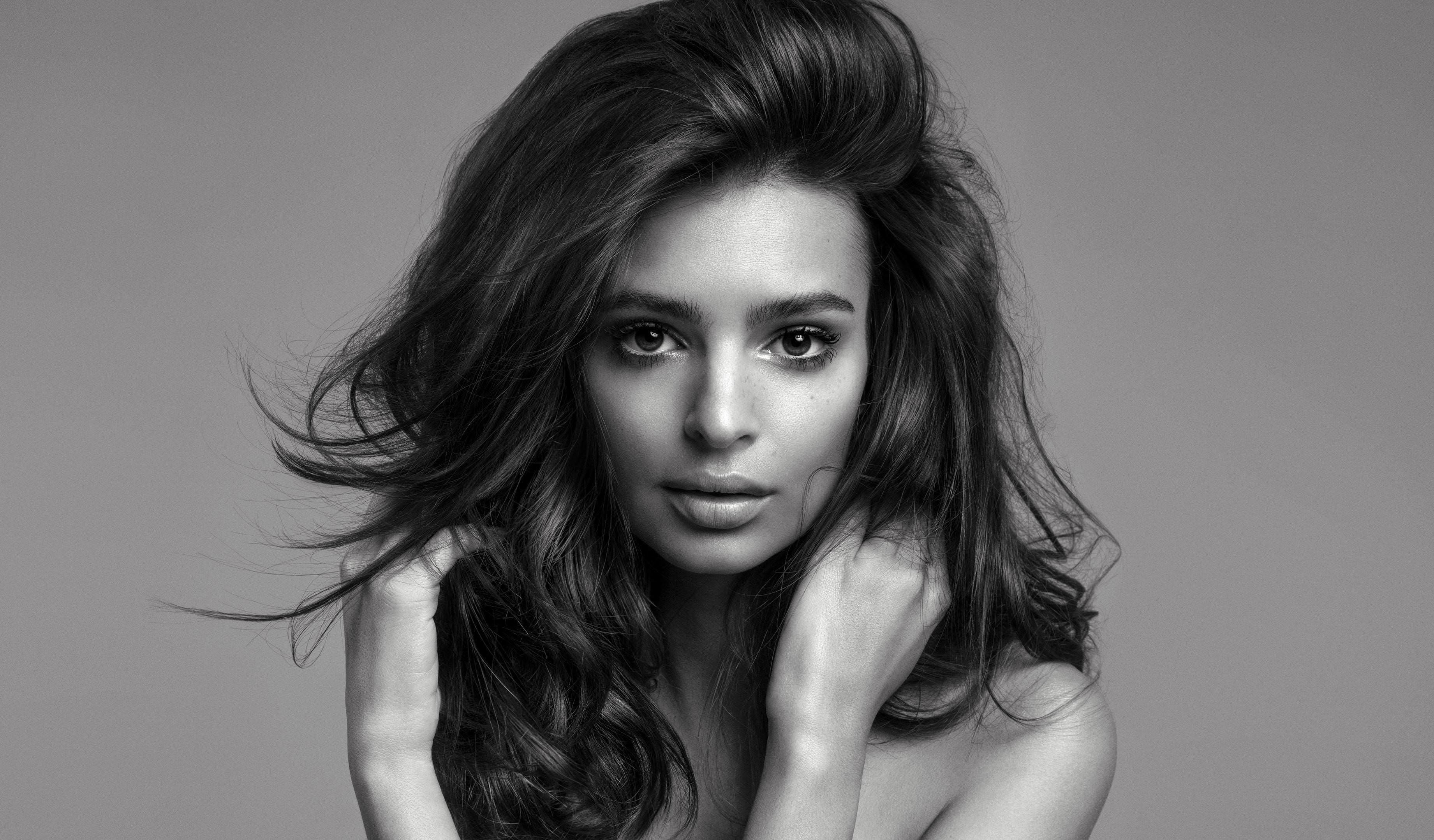 2018, 4K, 2K, Emily Ratajkowski, HD Wallpaper