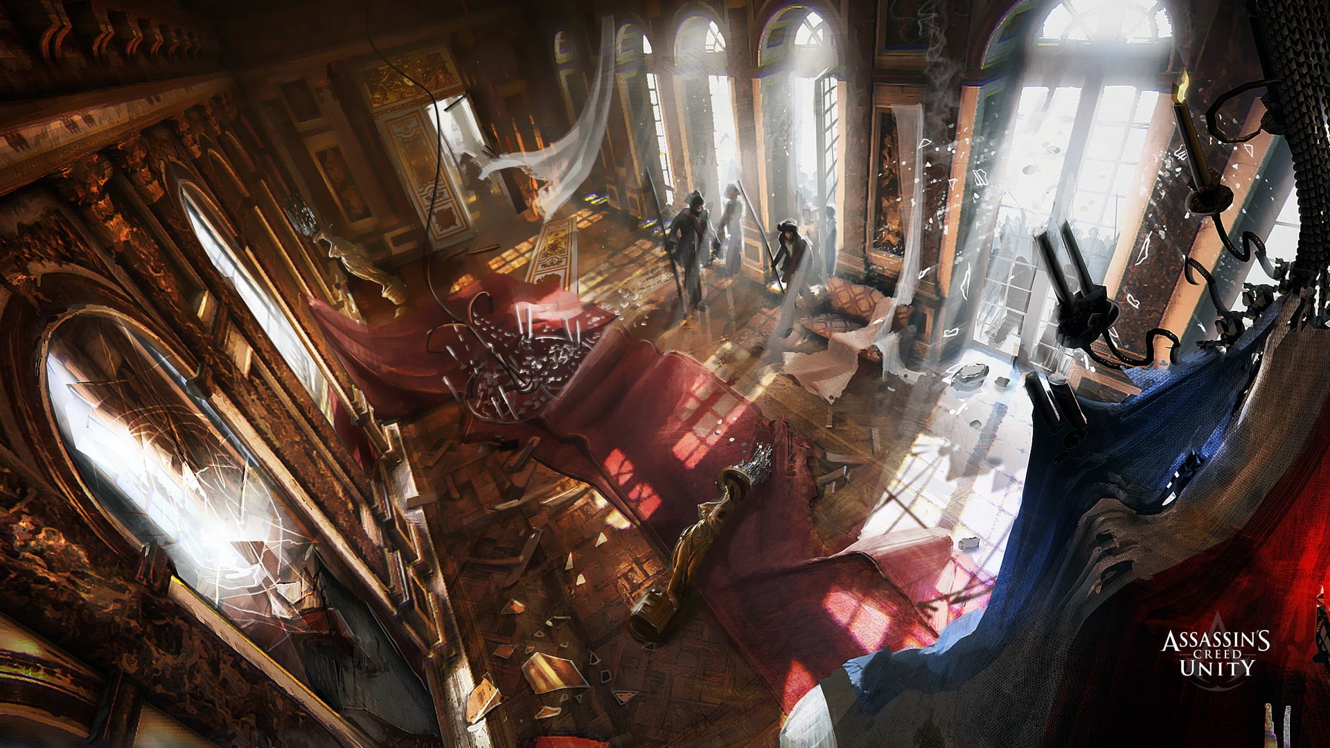 s, no people, still life, choice, creed, messy, high angle view, indoors, 1080P, retail, business, market stall, illuminated, illustration, utility, assassin, HD Wallpaper