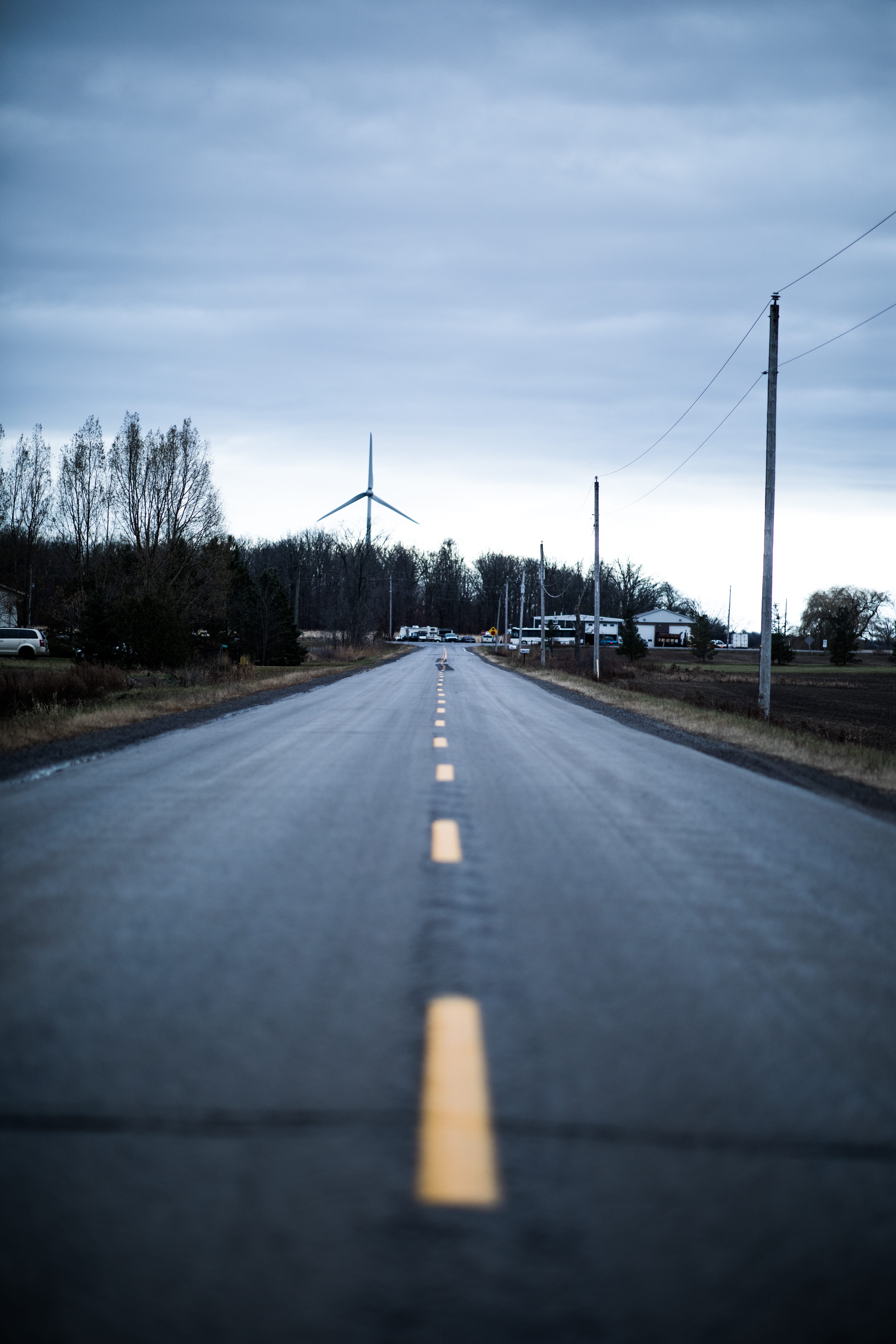 the way forward, sky, vanishing point, automobile, road, highway, symbol, electricity, motor, building, asphalt, power lines, furniture, surface level, Phone HD Wallpaper