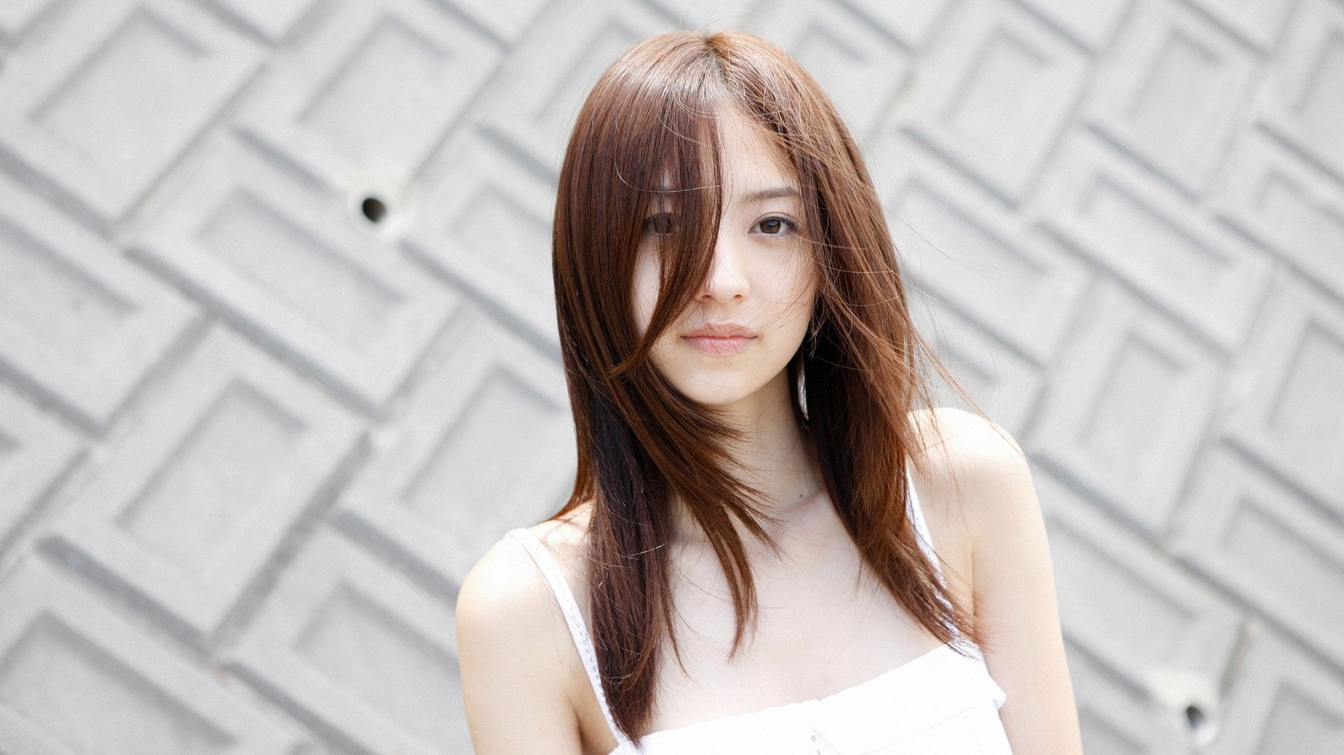 portraits, asians, lips, 1080P, asia, models, tagnotallowedtoosubjective, women, hot, hd, brunettes, japanese, girls, japan, eyes, art, people, HD Wallpaper