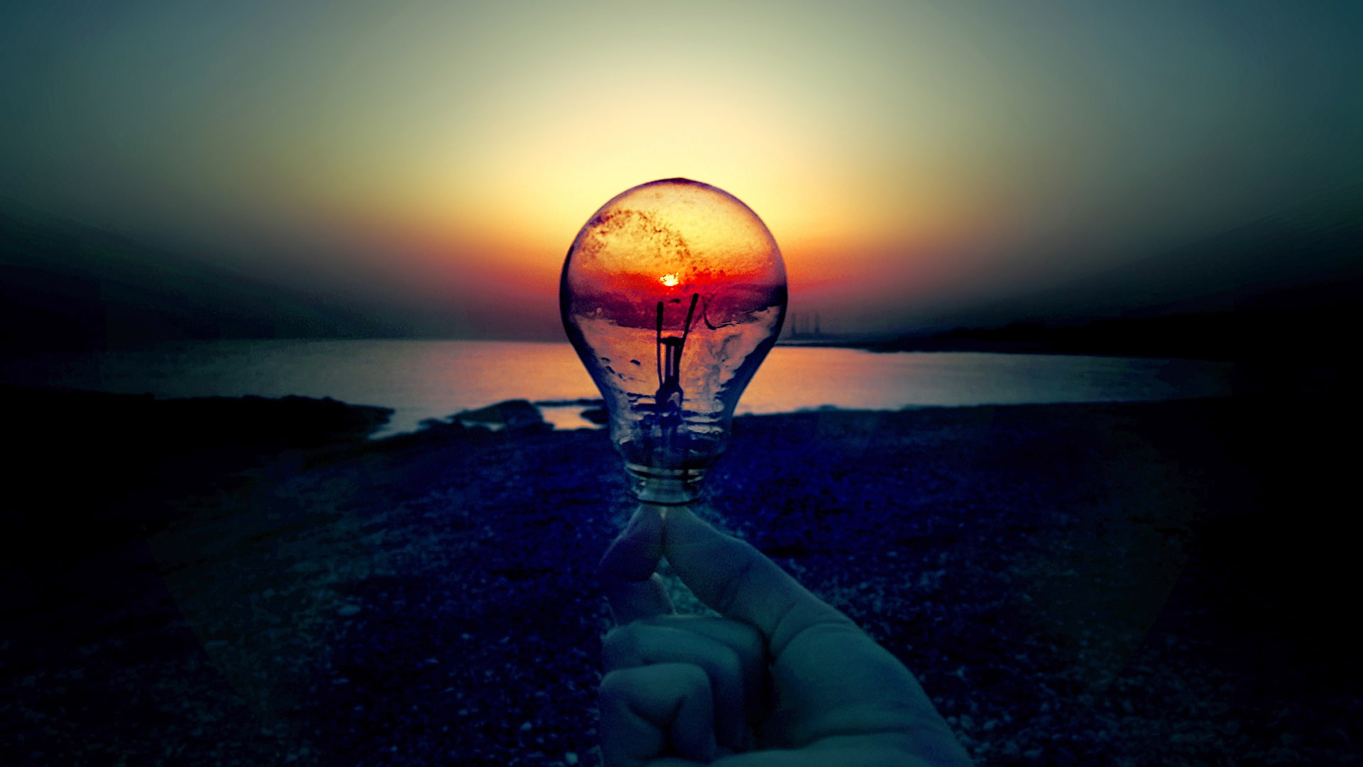 Landscapes, x, nature, 1080P, sunsets, hd, sunset, darkness, art, HD Wallpaper