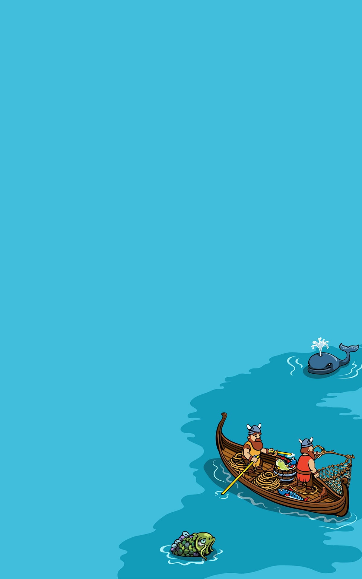 boat, water, studio shot, minimalism, colored background, mode of transportation, nature, travel, representation, sea, nautical vessel, Vikings, brown, Phone HD Wallpaper