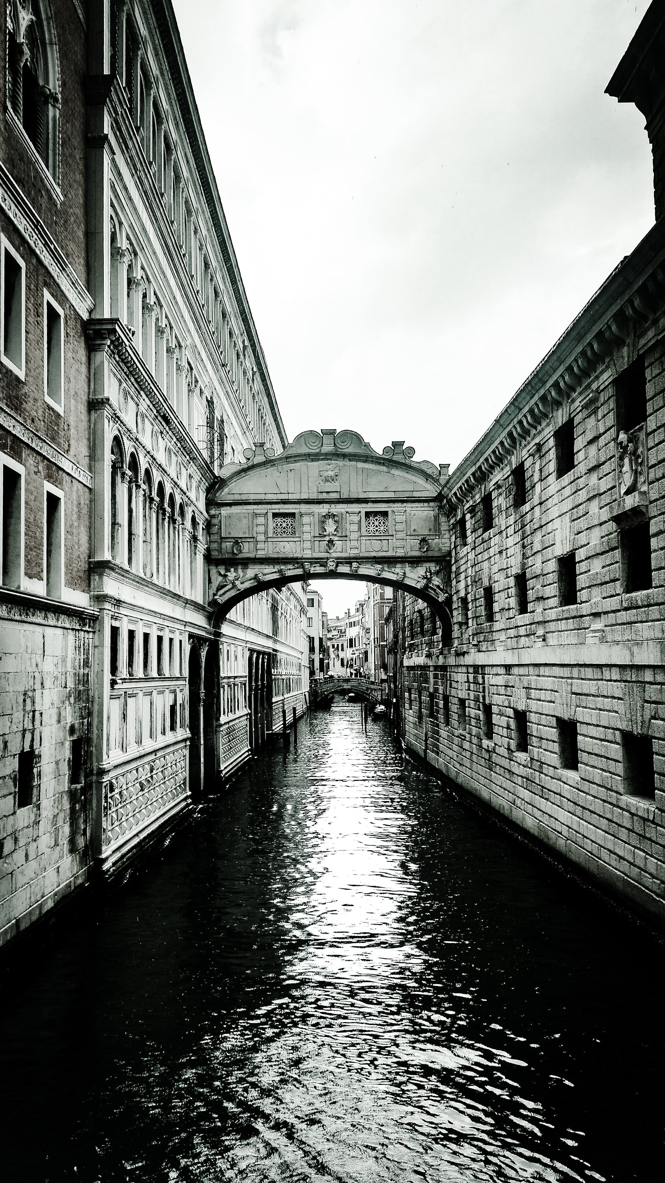 street photography, 4K, water, canal, travel, urban, imac, sky, bridge, arch, building exterior, venice, waterfront, no people, building, day, travelling, Phone HD Wallpaper
