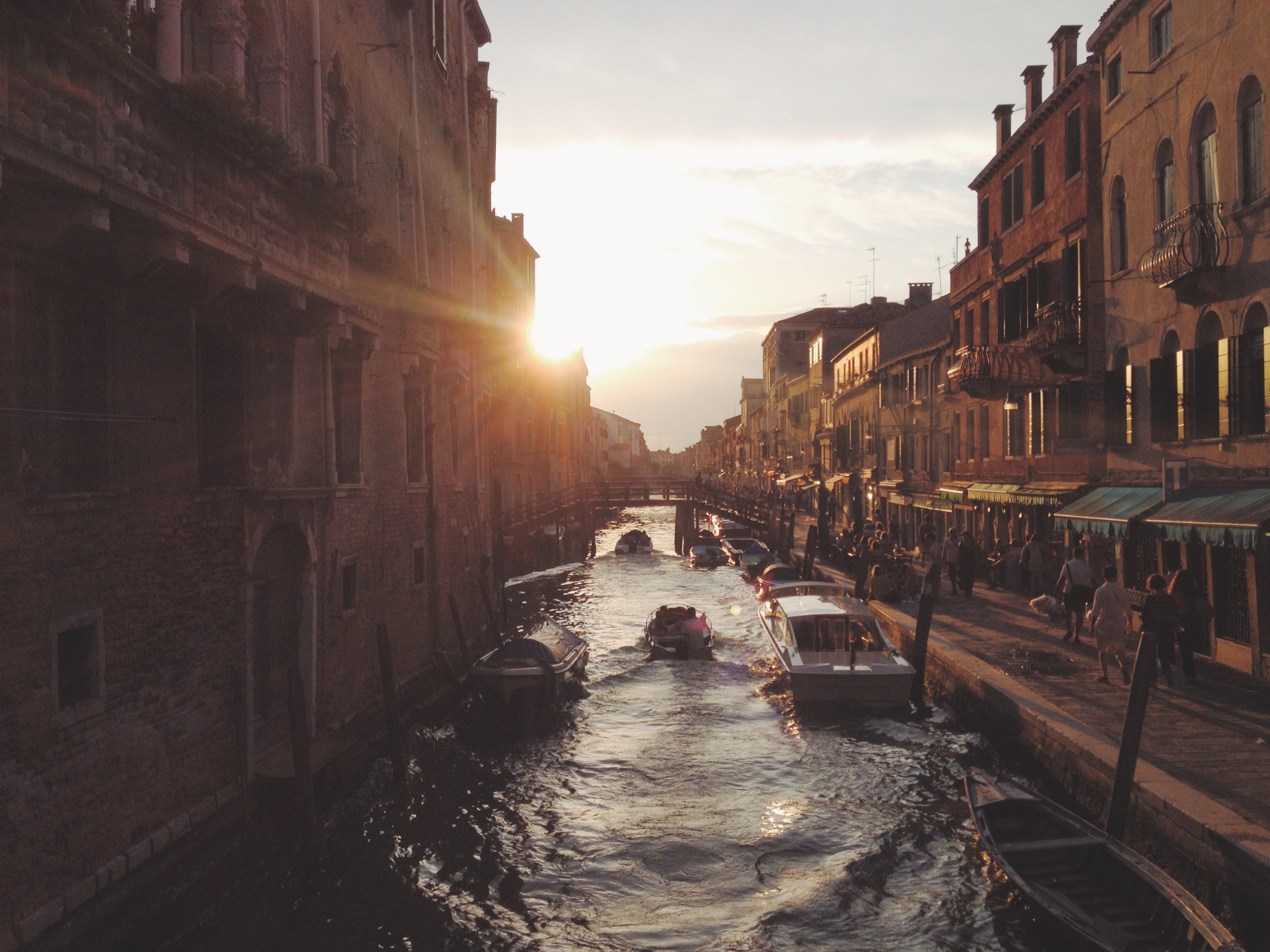 tourist, water, famous Place, view, italian Culture, vintage, outdoors, island, city, famous, european, cloud - sky, direction, mode of transportation, HD Wallpaper