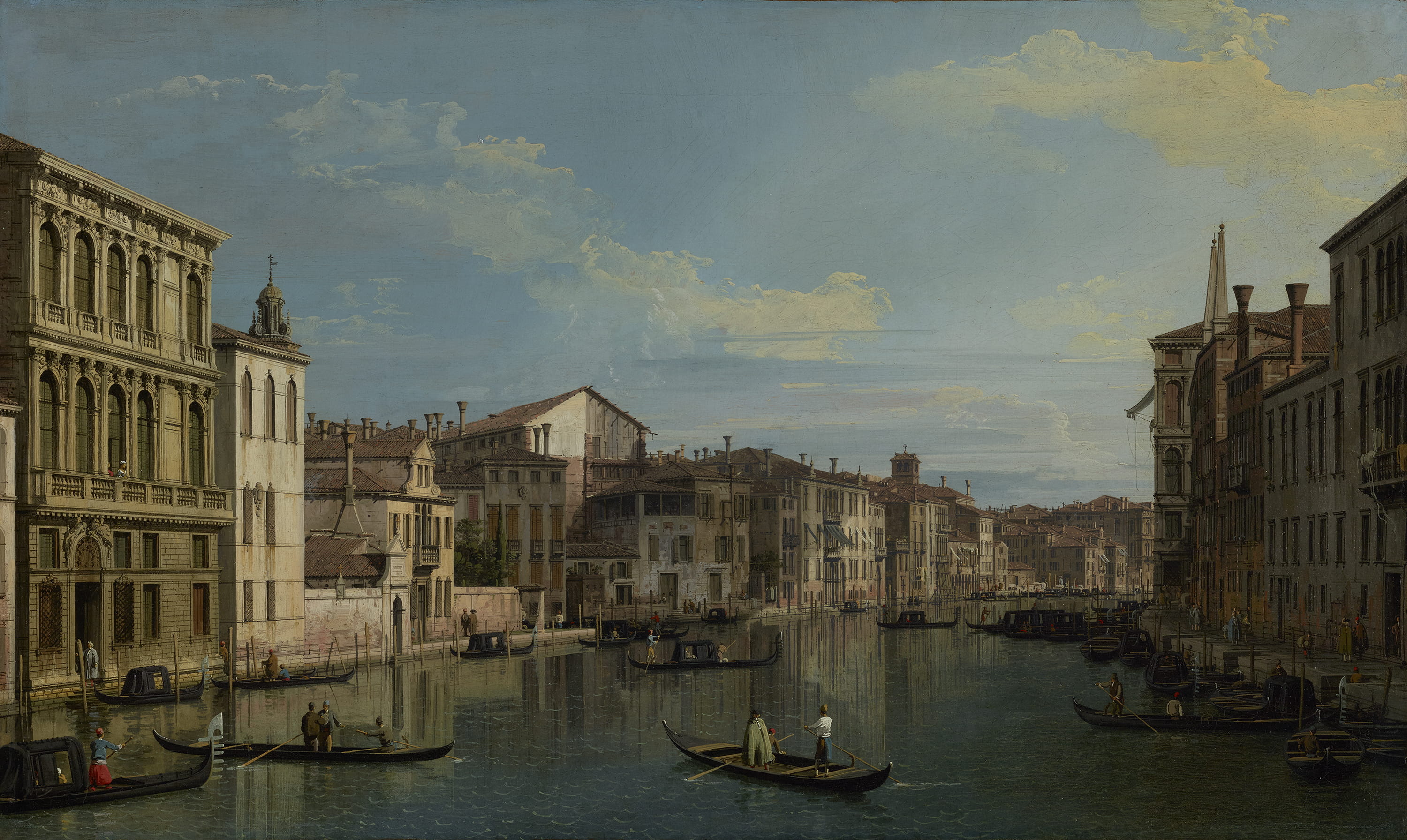 architecture, cloud - sky, veneto, building Exterior, photo, famous Place, venice, grand Canal - Venice, nature, travel Destinations, urban Scene, painting, HD Wallpaper
