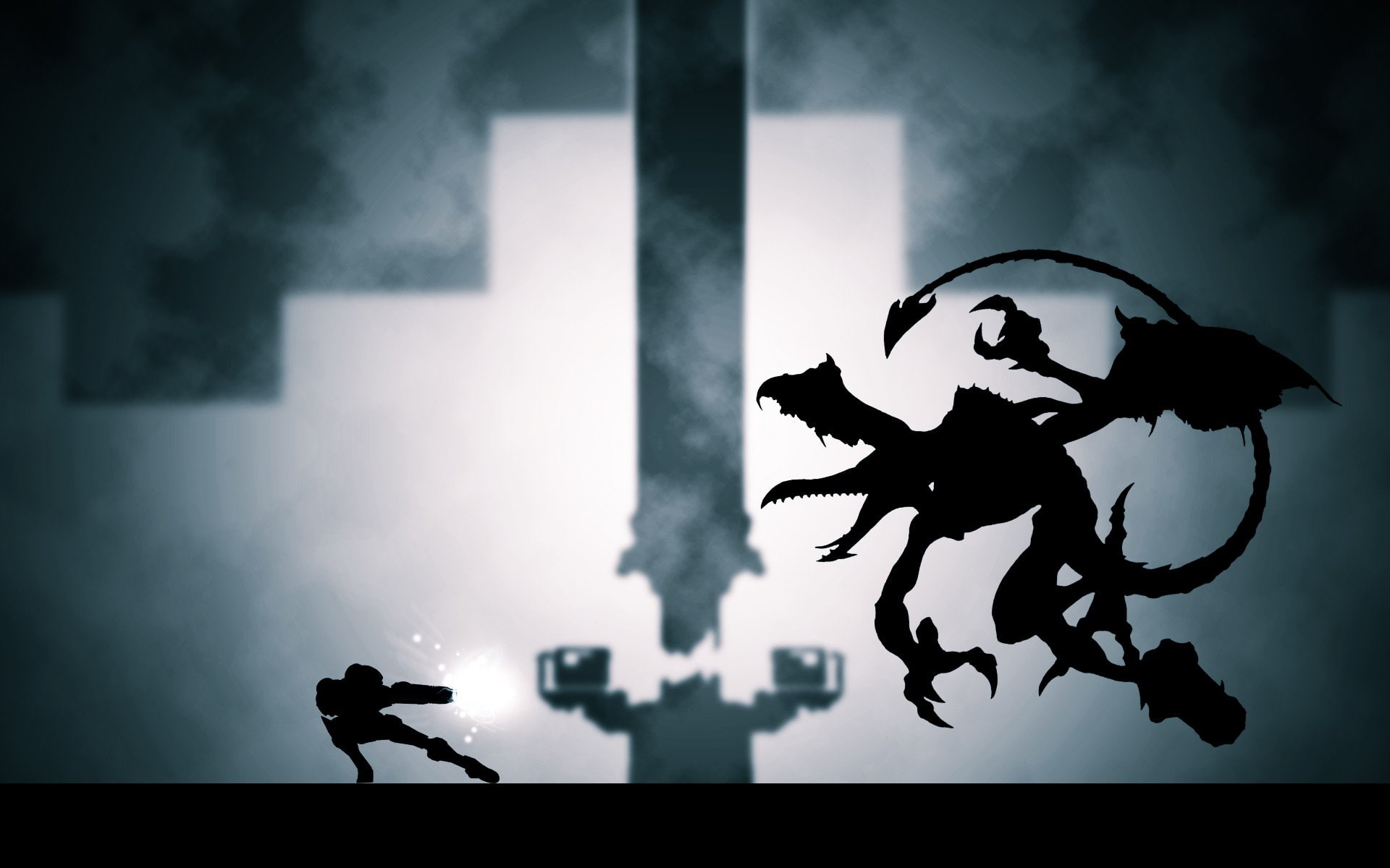 1080P, Ridley (Metroid), Samus Aran, Metroid, Super Metroid, HD Wallpaper
