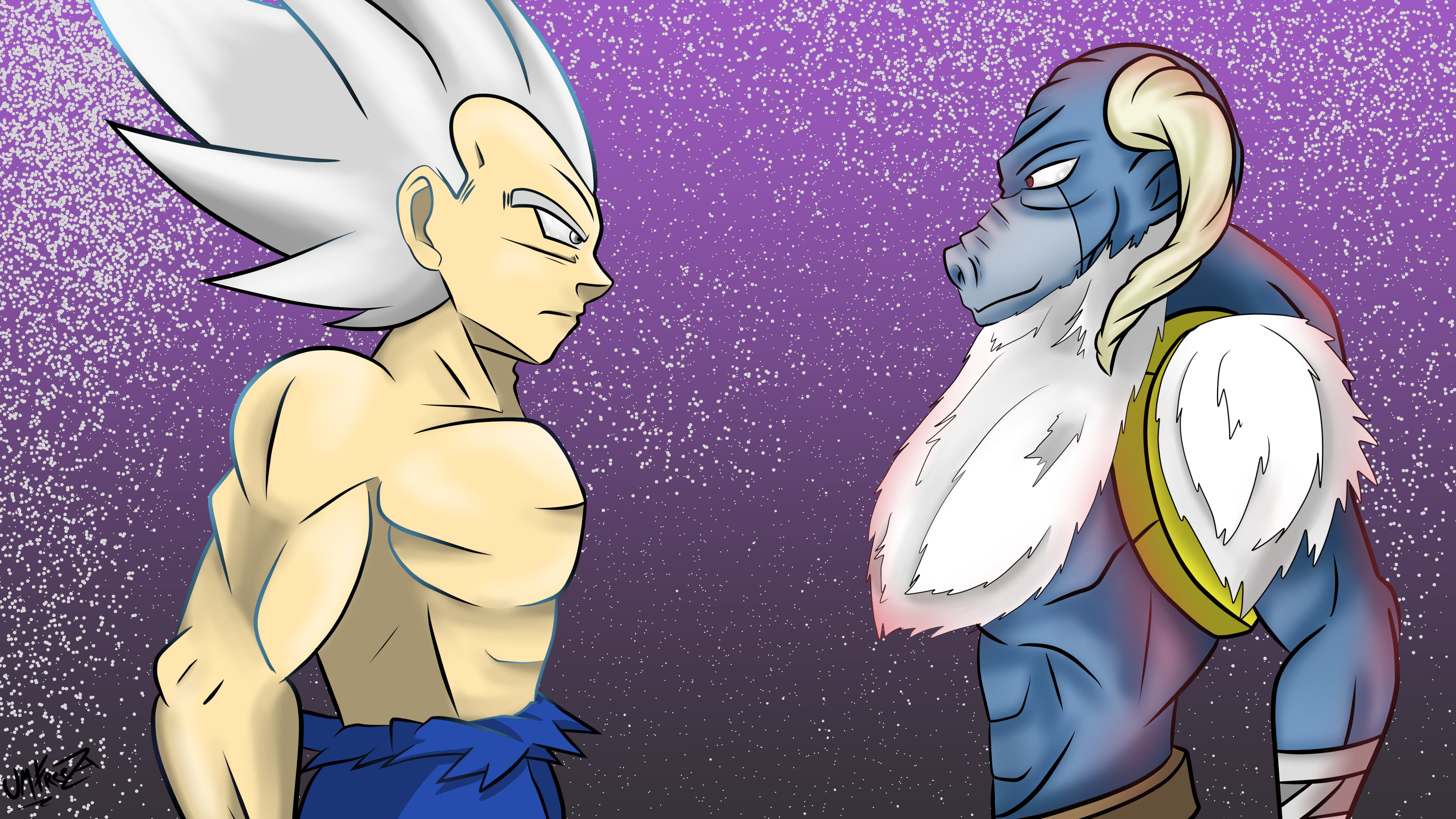 Moro (Dragon Ball), Dragon Ball Super, Dragon Ball, 4K, Vegeta (Dragon Ball), HD Wallpaper