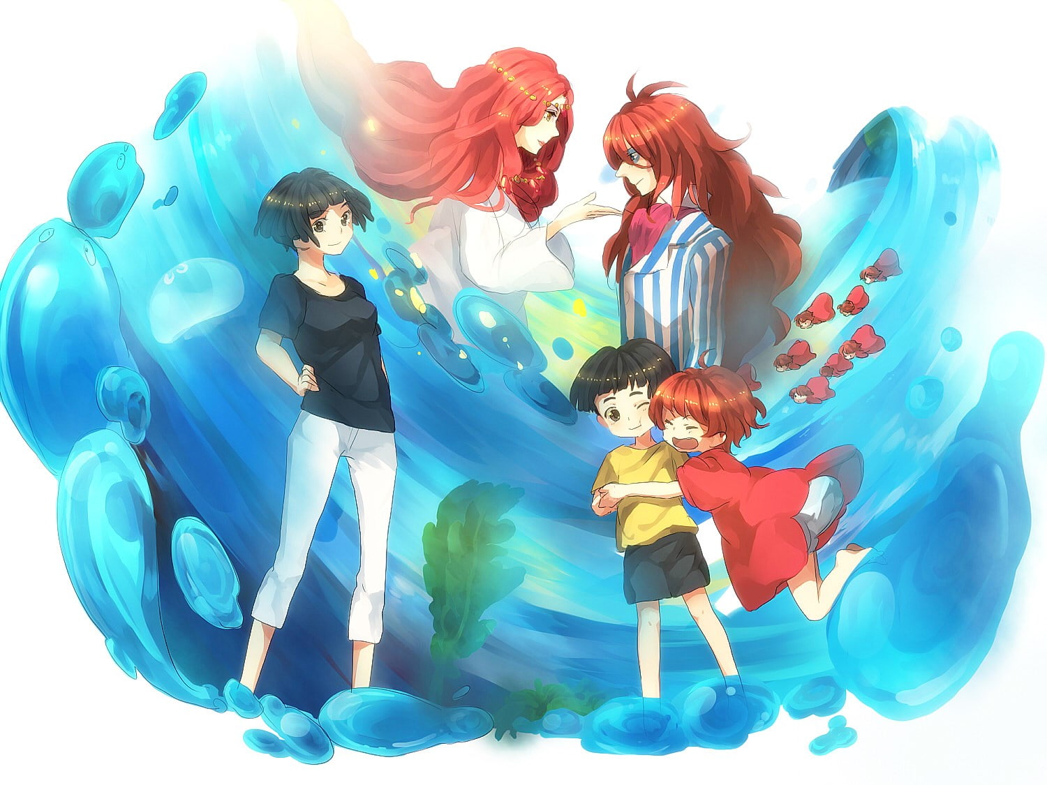 720P, ponyo, HD Wallpaper