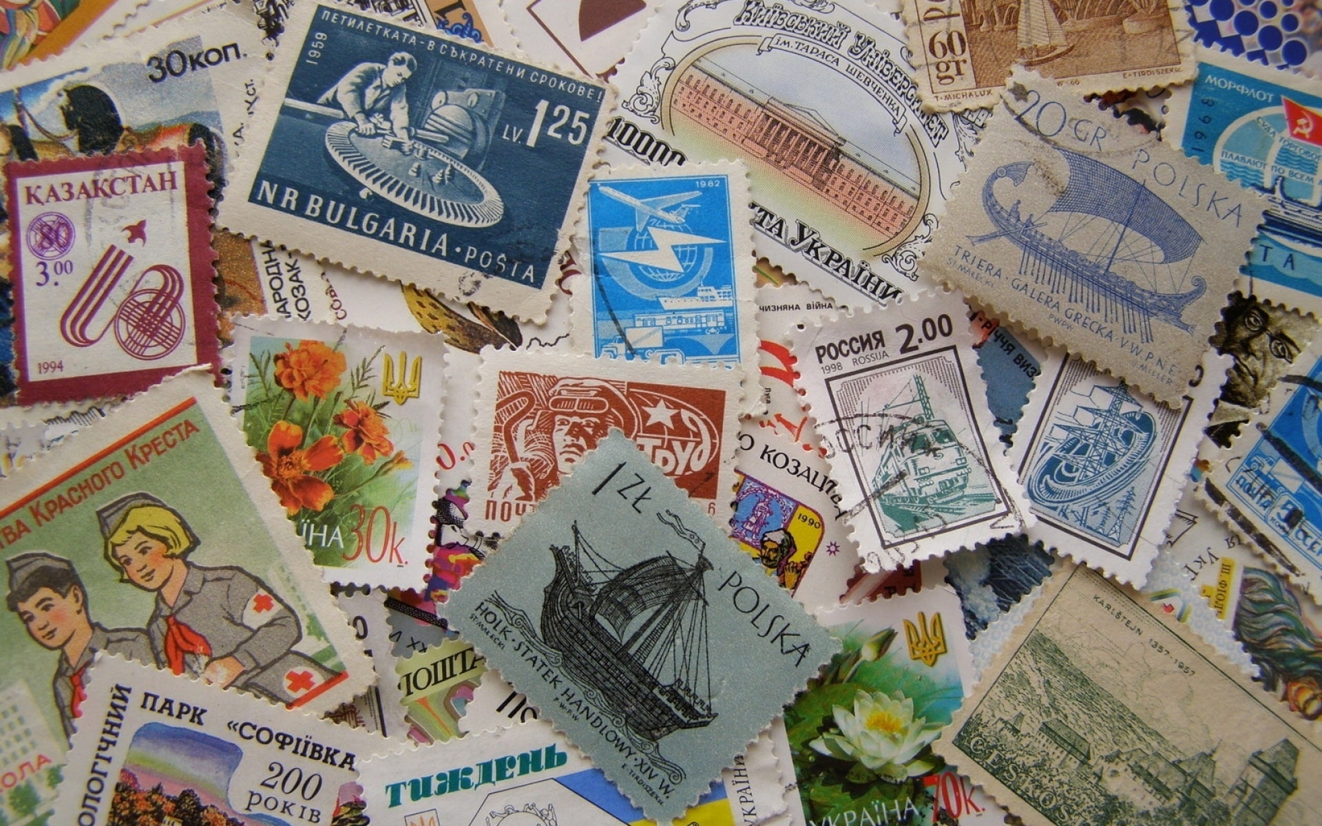 1080P, collection, stamps, HD Wallpaper
