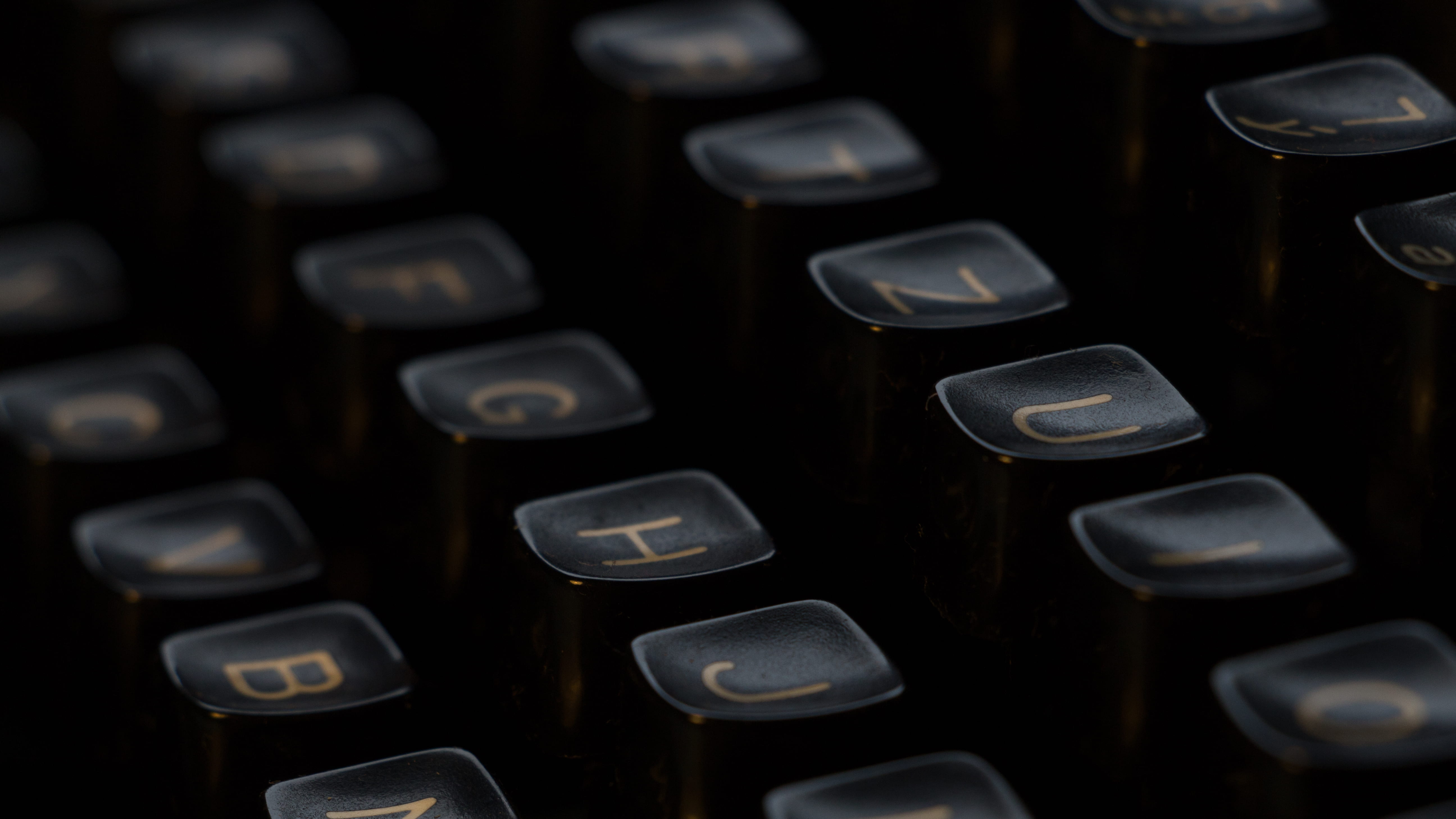 illuminated, indoors, computer, computer keyboard, blur, in a row, internet, type, equipment, full frame, backgrounds, display, device, text, letter, keyboard, HD Wallpaper