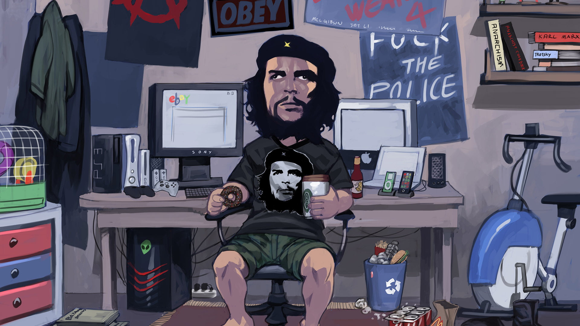 occupation, magazine, creativity, cartoon, art, 1080P, portrait, publication, funny, sitting, business, indoors, real people, communication, leisure activity, HD Wallpaper