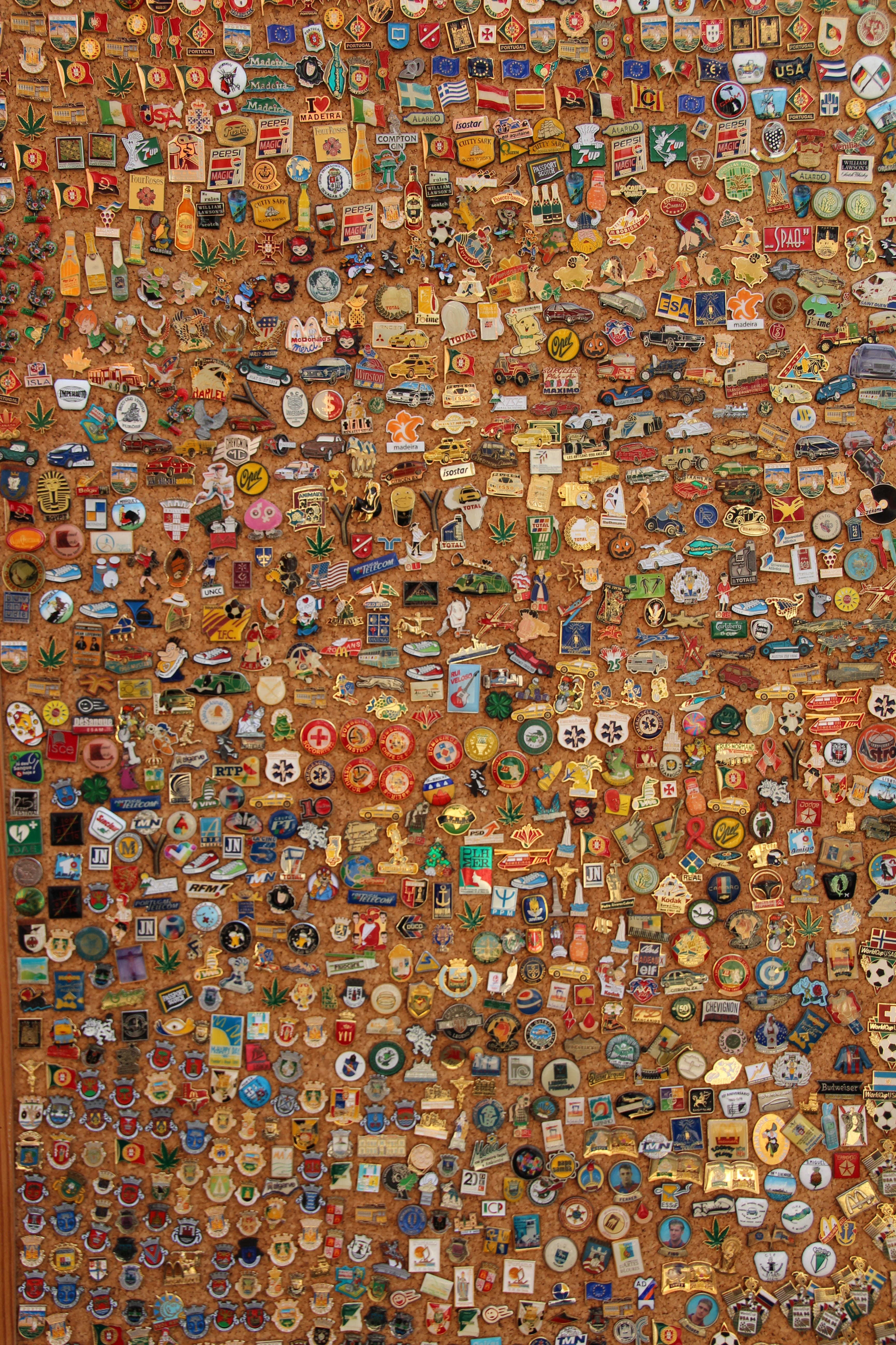design, past, retro, choice, colored background, indoors, wall - building feature, Collector, full frame, 5K, Pins, multi colored, Collection, art and craft, Phone HD Wallpaper