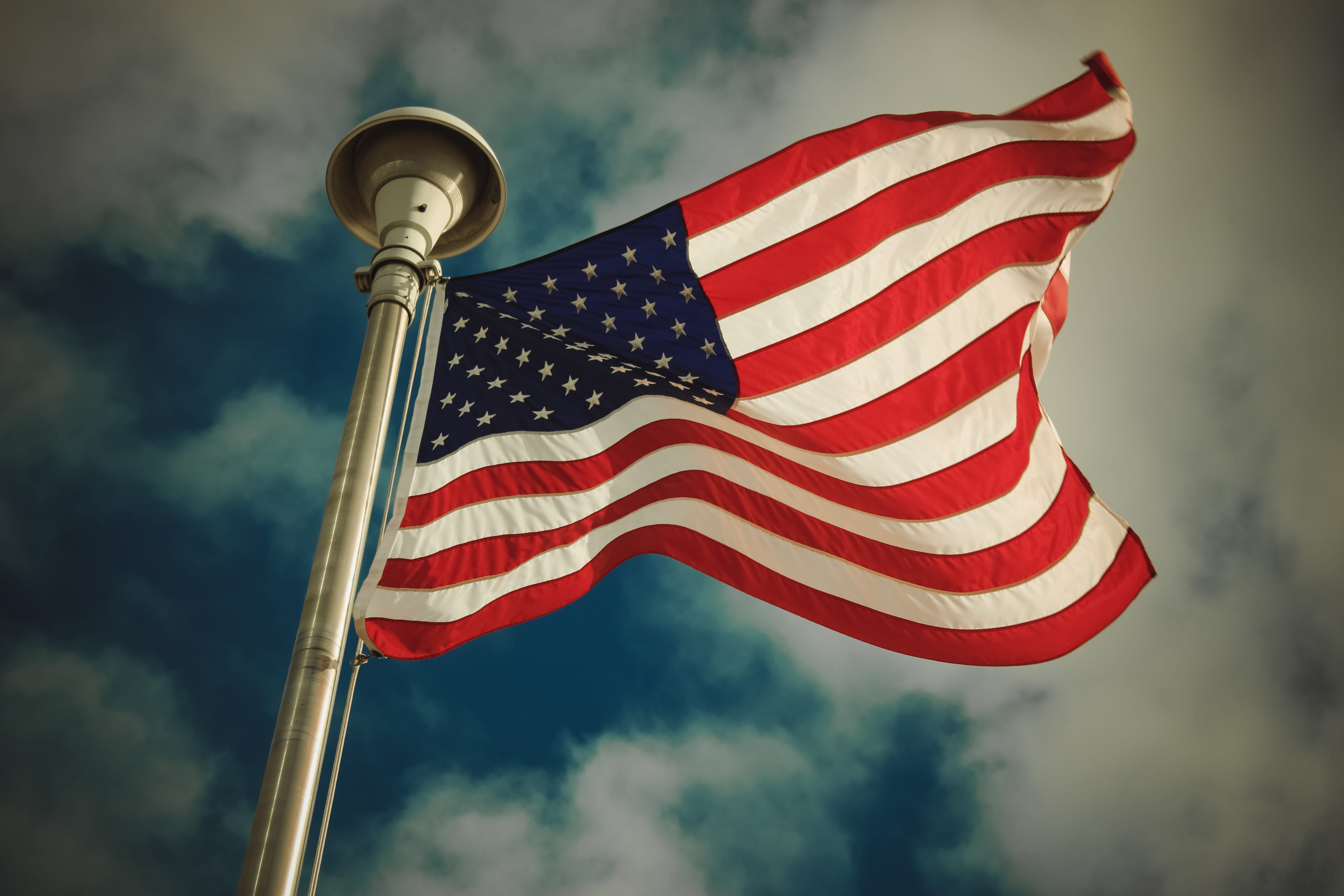 low angle view, transportation, american flag, navy, wind, pride, environment, waving, postal office, american, us, ship, emotion, shape, liberty, shutter, HD Wallpaper