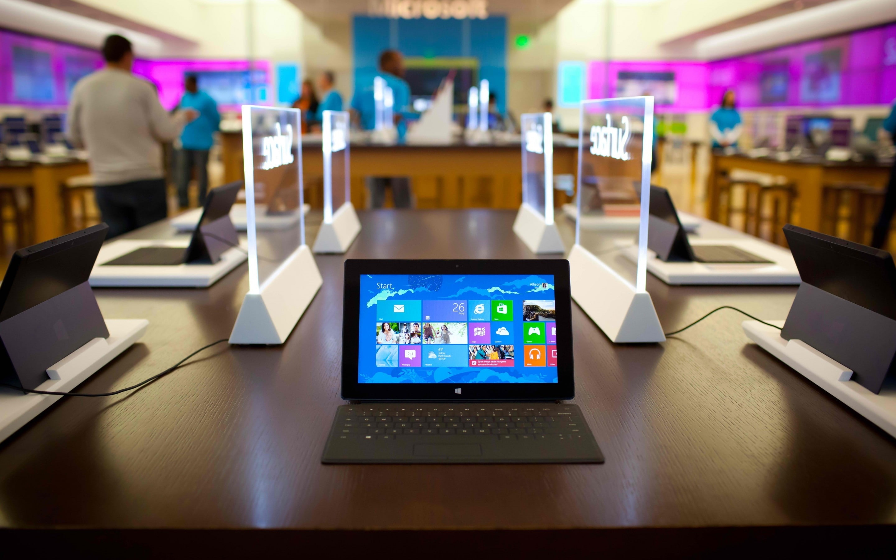 pc tablet, windows, gadget, pro, 2K, surface, microsoft, tablet, HD Wallpaper
