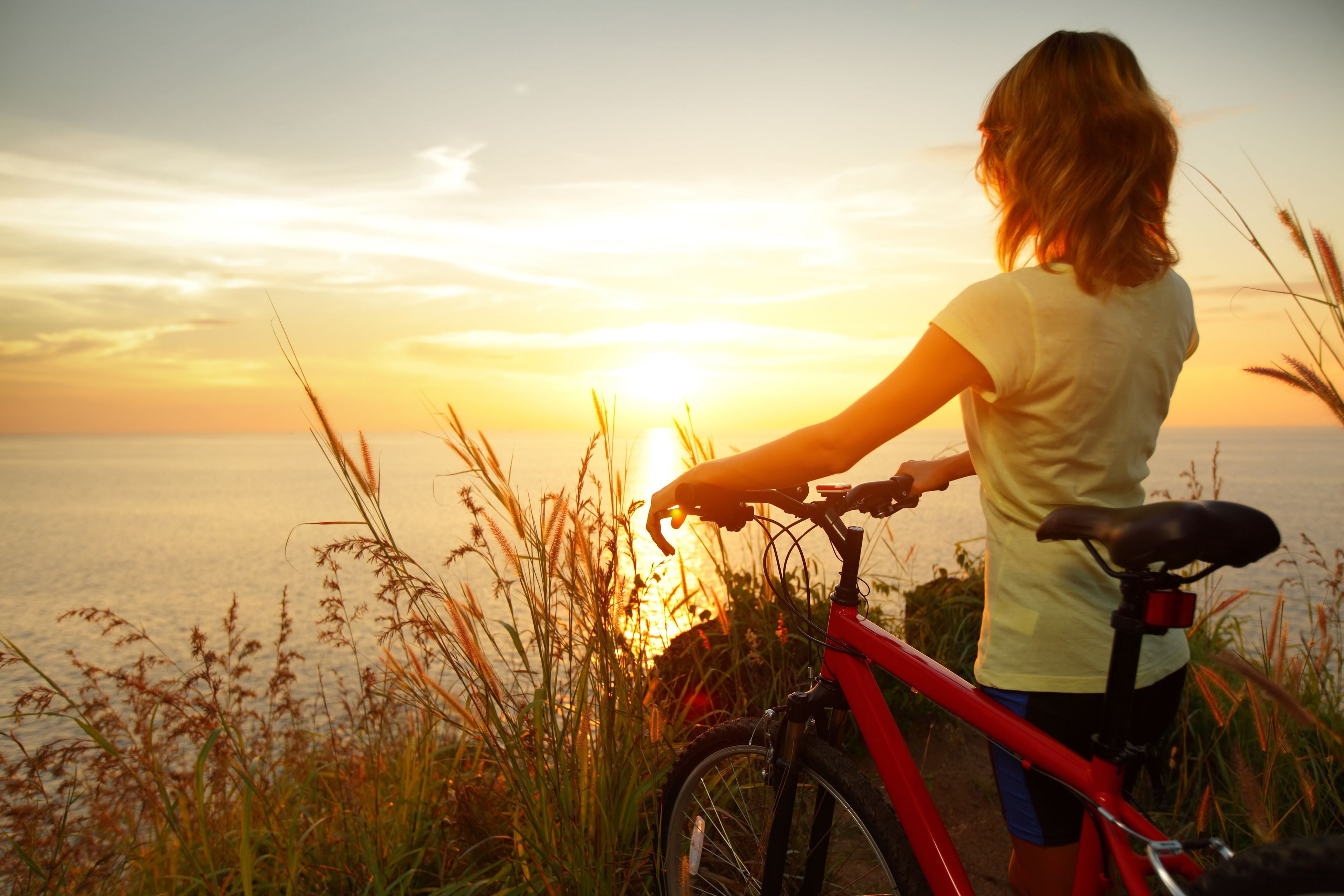 people, women, background, shirt, crew, rye, landscape, non-Urban Scene, horizon over water, widescreen, one Person, mode of transportation, nature, wheat, HD Wallpaper