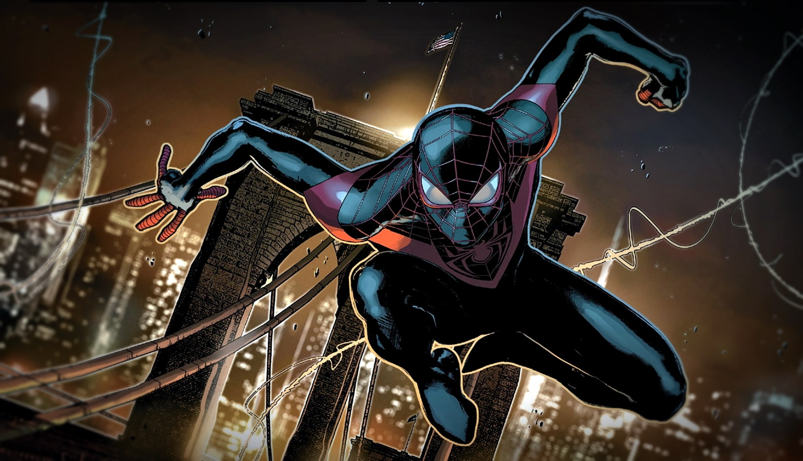 Miles Morales, Ultimate Spider-Man, 720P, Spider-Man, HD Wallpaper