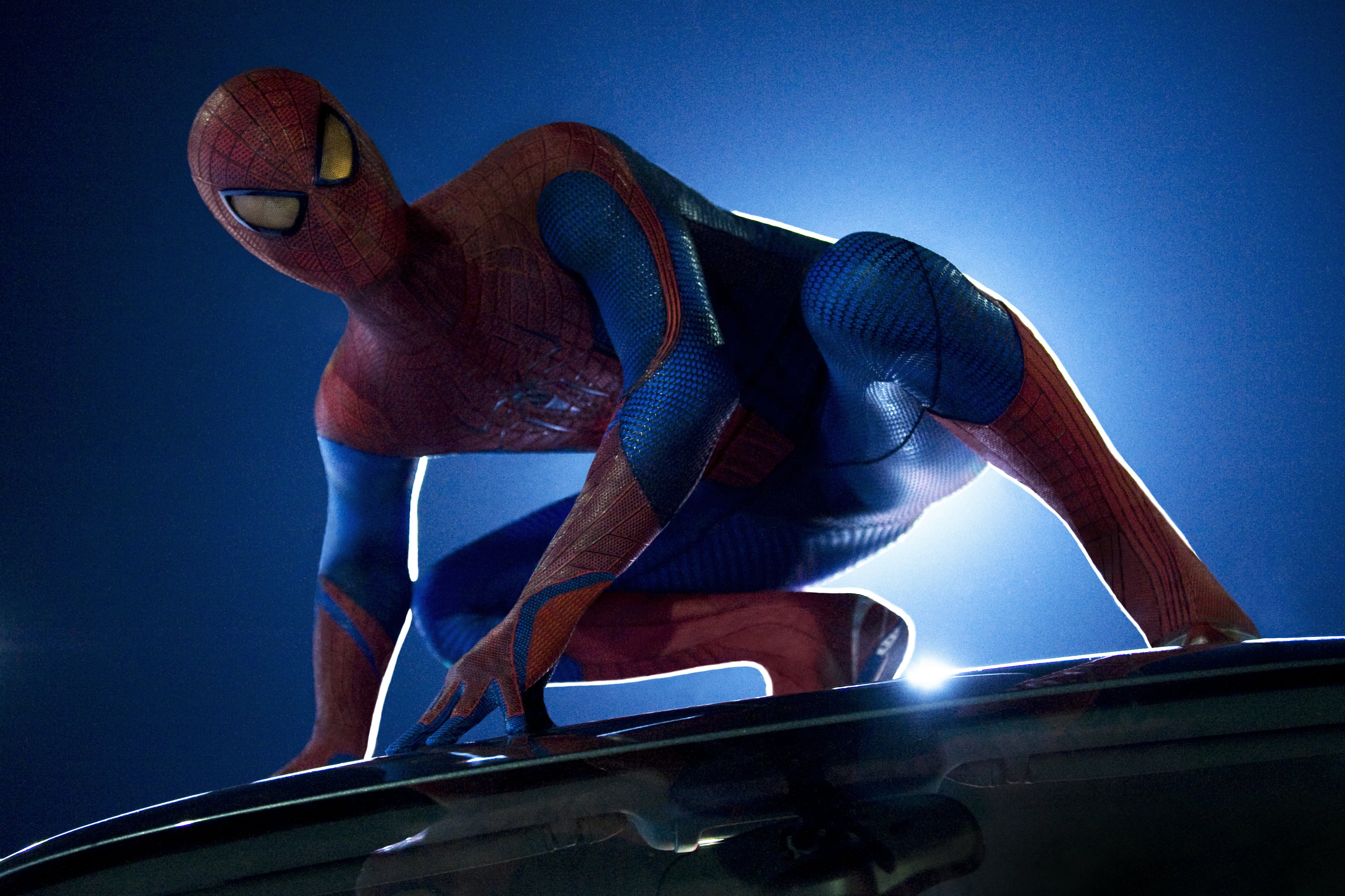 metal, transportation, representation, land vehicle, ultimate spider man, illuminated, spider man, adult, marvel, mode of transportation, 2K, piter parker, HD Wallpaper