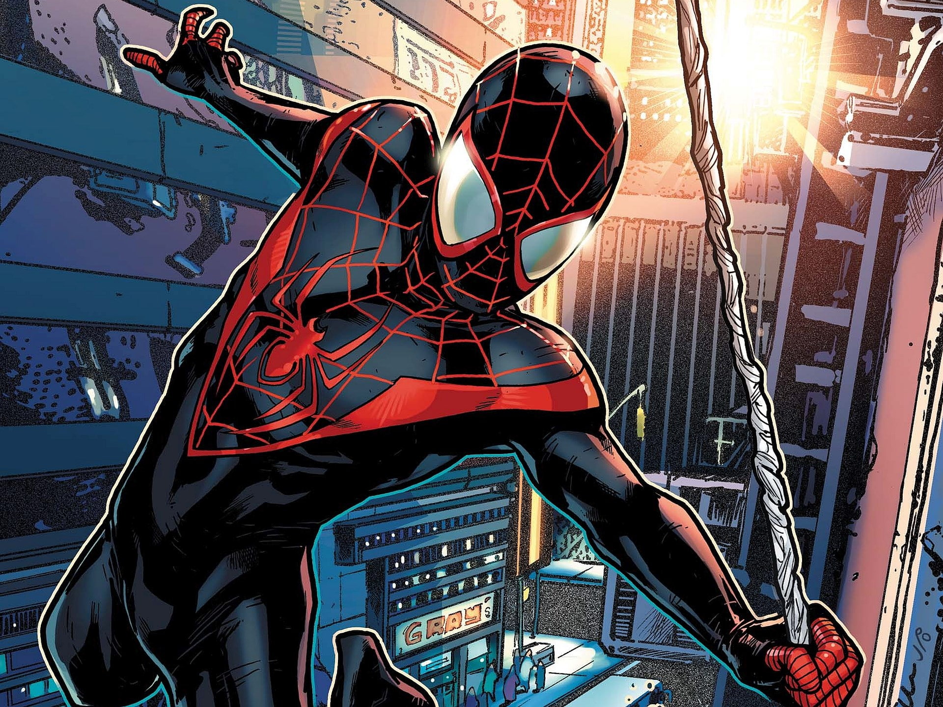 ultimate spider man, 1080P, HD Wallpaper