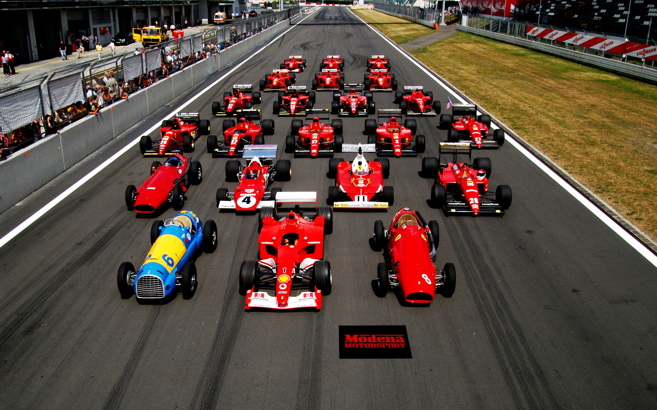 speed, race, ferrari, formula, start, cars, musclecar, 2K, sport, HD Wallpaper
