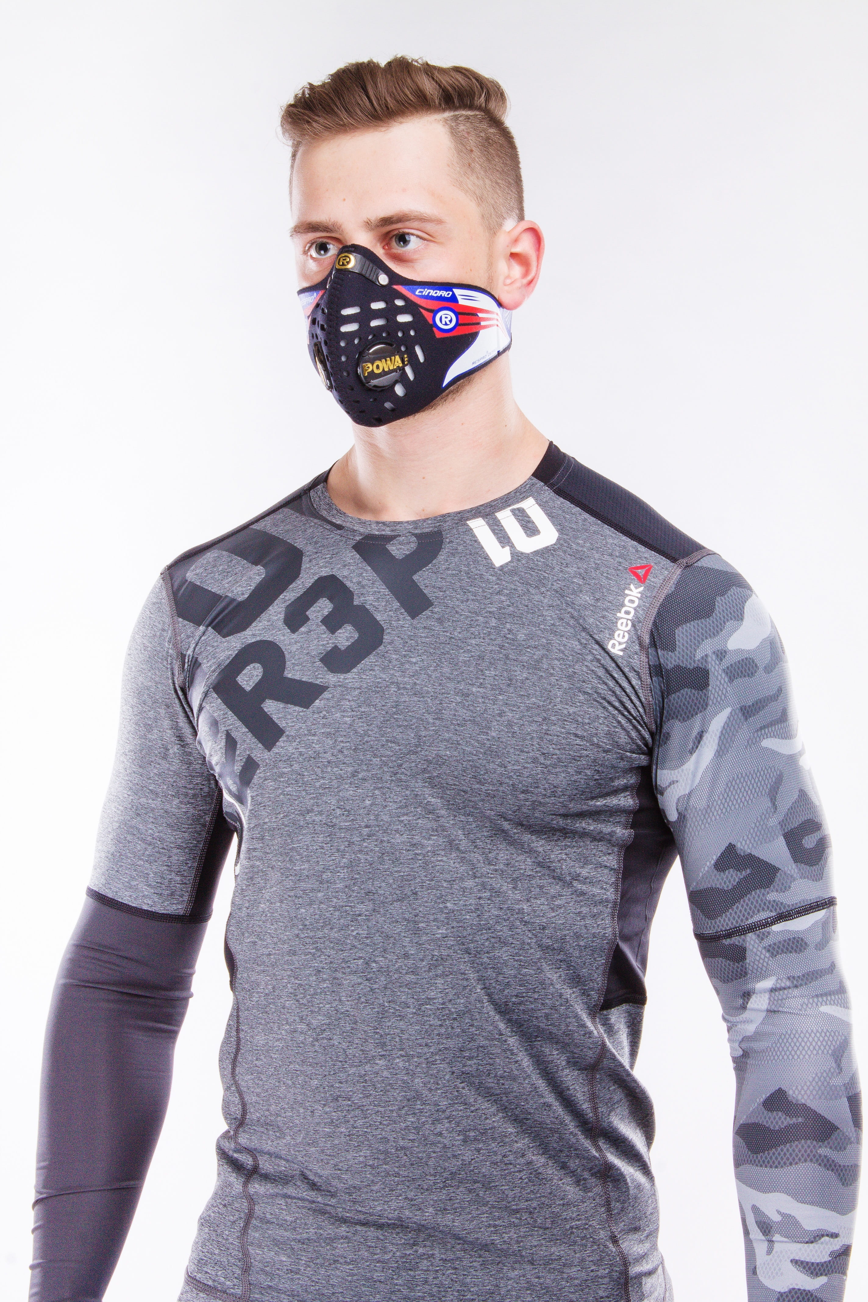 looking at camera, standing, mask antysmogowa, breathe healthy, communication, lifestyles, sport, studio shot, teenage boys, healthy lifestyle, portrait, Phone HD Wallpaper