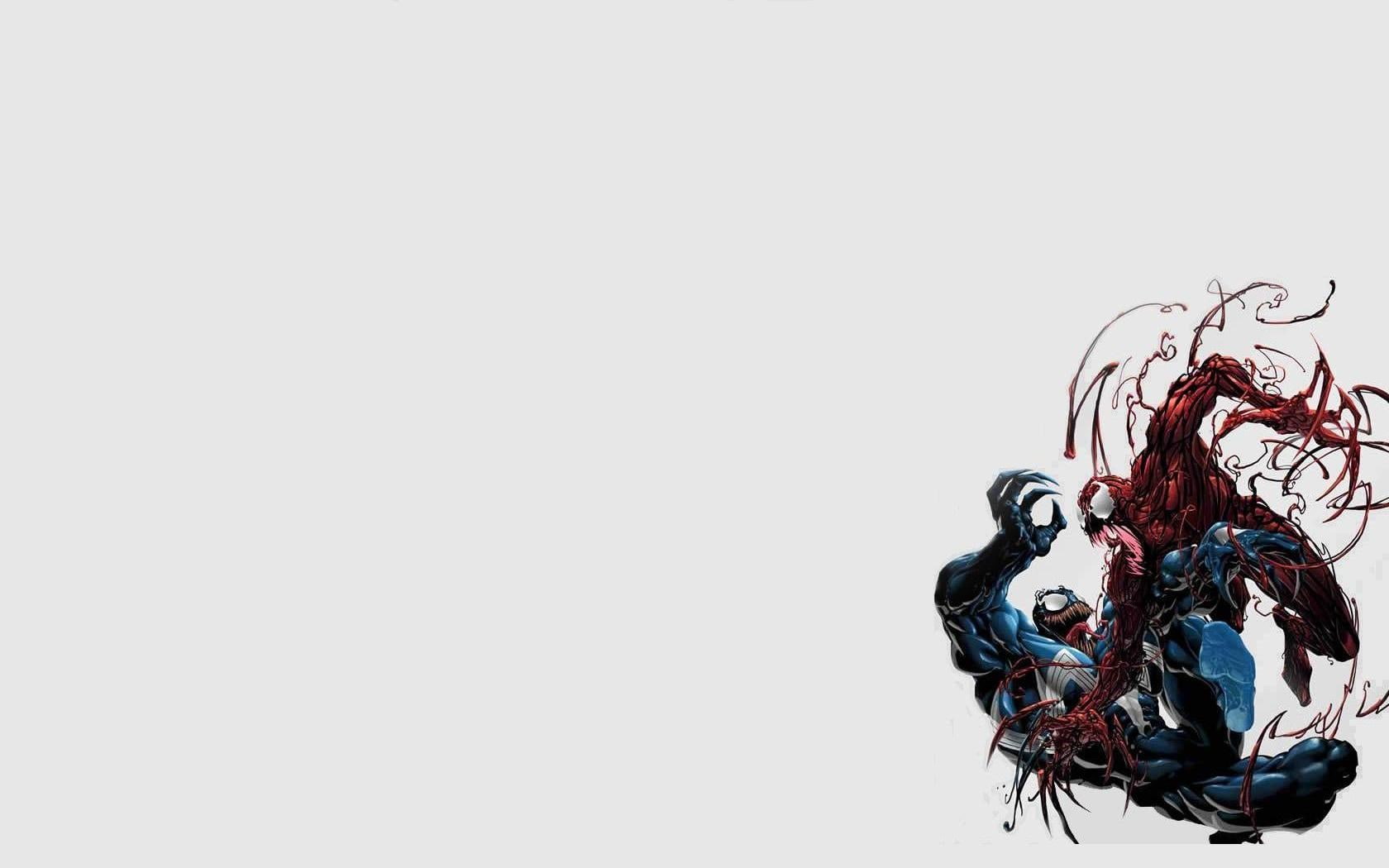 720P, venom vs carnage, HD Wallpaper