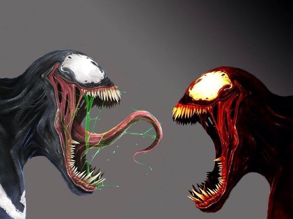 Carnage, Venom, Marvel Comics, 480P, HD Wallpaper