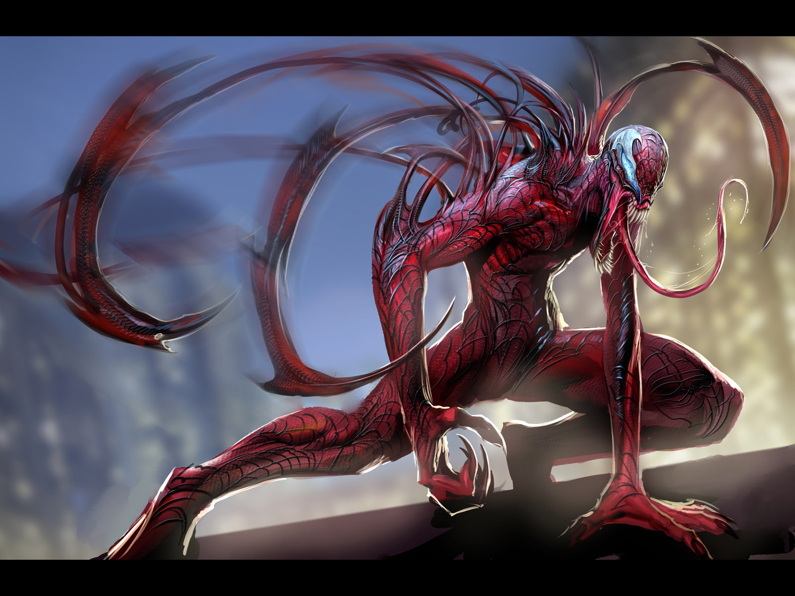 720P, comics, hd, carnage, HD Wallpaper