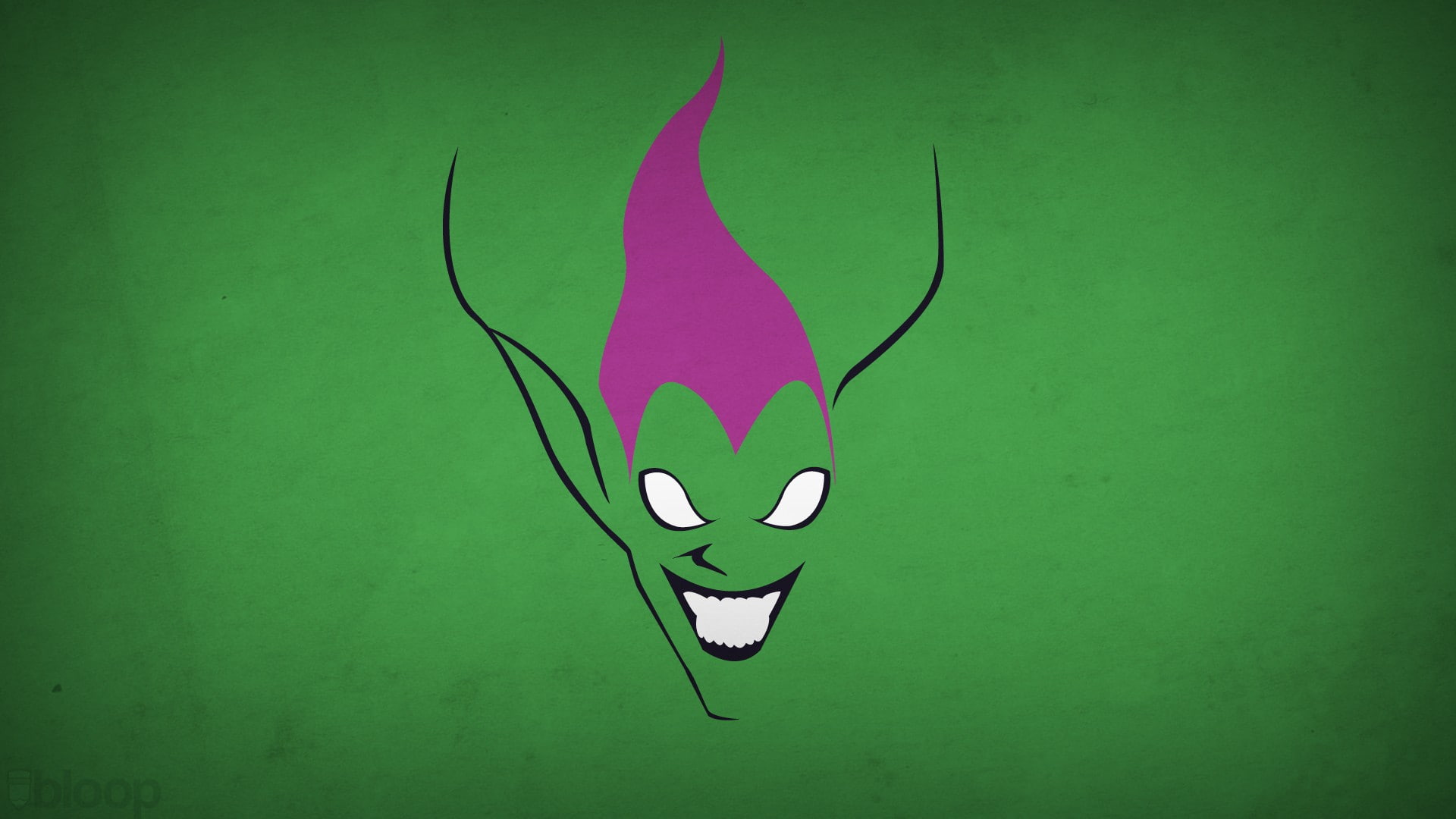 minimalism, 1080P, villains, Green Goblin, Marvel Comics, Blo0p, HD Wallpaper