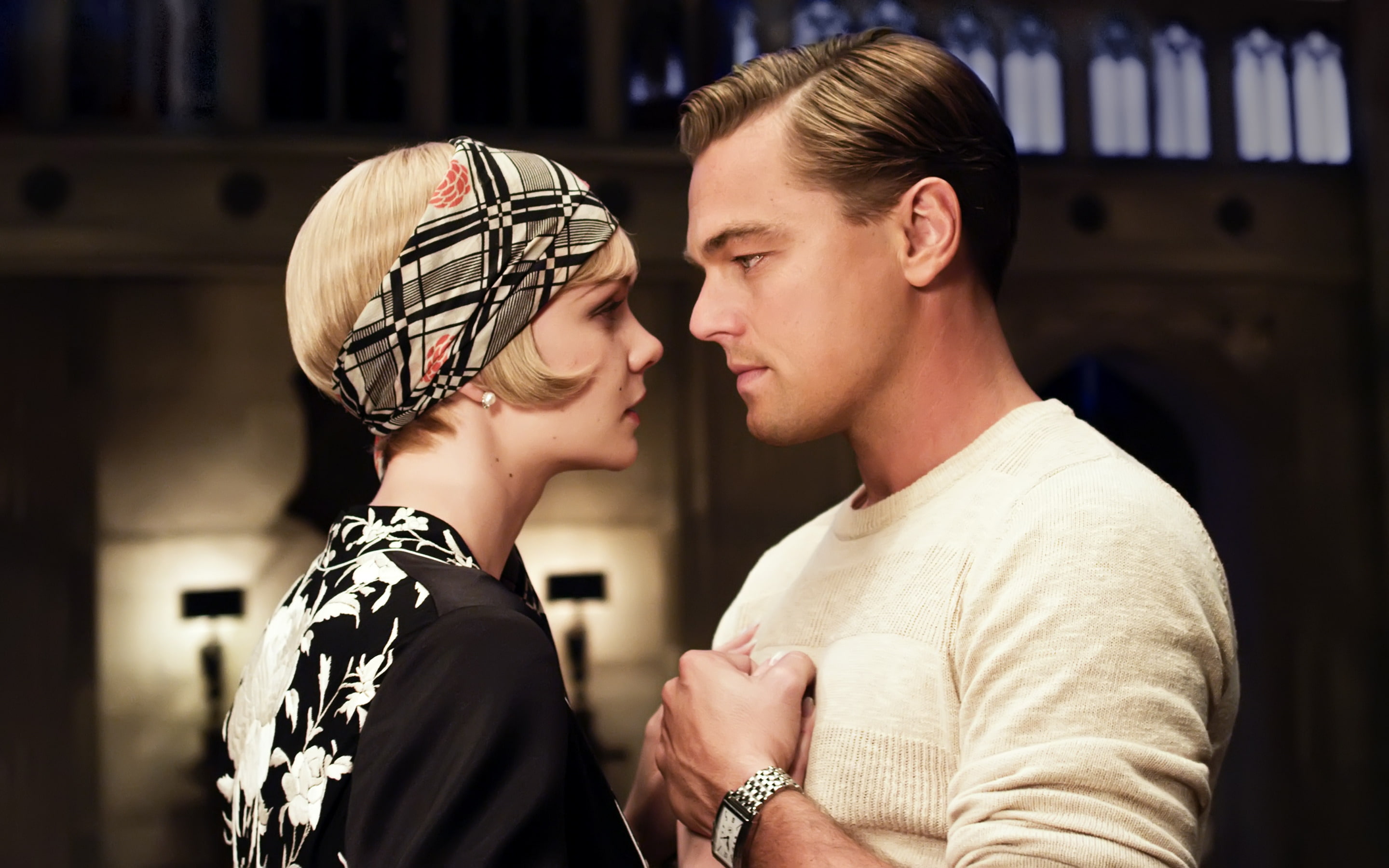 great, women, gatsby, knit, dress, print, white, top, s, men, floral, sweater, 2K, black, HD Wallpaper