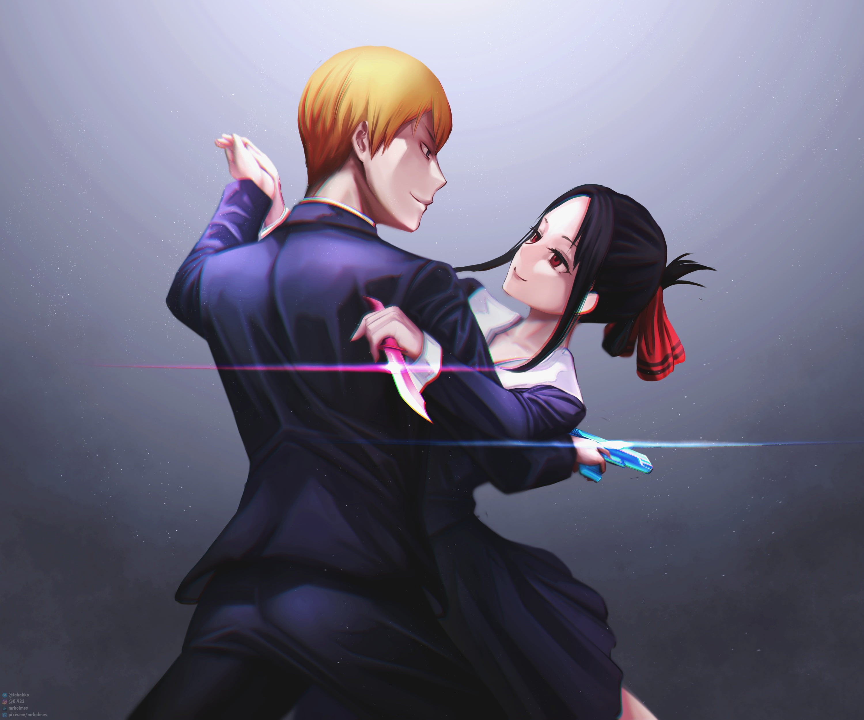 Kaguya Shinomiya, Kaguya-sama: Love is War, Anime, 2K, Miyuki Shirogane, HD Wallpaper