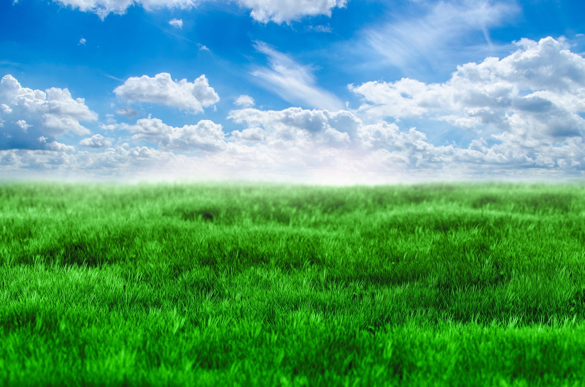 clean, backgrounds, summer, cloud - sky, outdoors, bright, scenics - nature, grass late backgrounds desktop, springtime, horizon, tranquil scene, vibrant color, HD Wallpaper