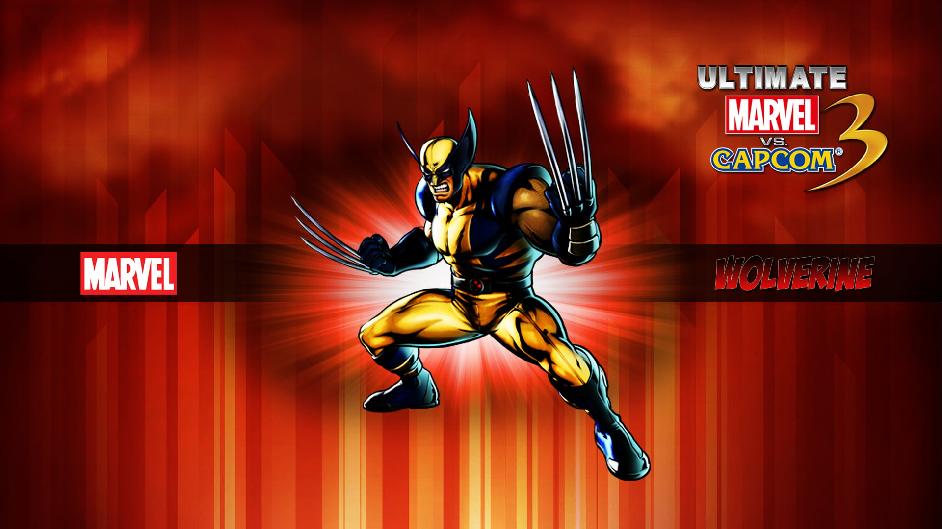 wolverine, Marvel Vs. Capcom 3, 1080P, HD Wallpaper