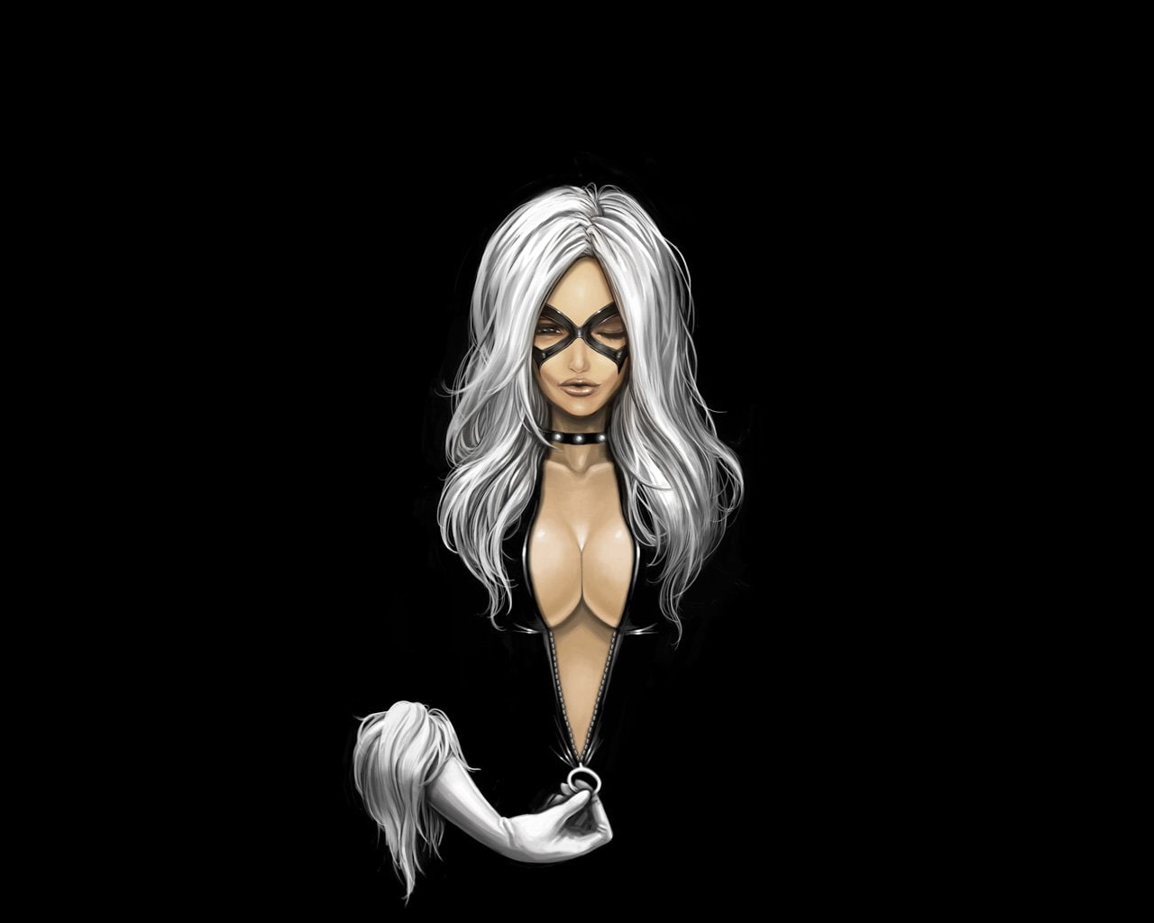marvel, 720P, character, Black Cat (Marvel Comics), Black Cat, woman, Comics, HD Wallpaper
