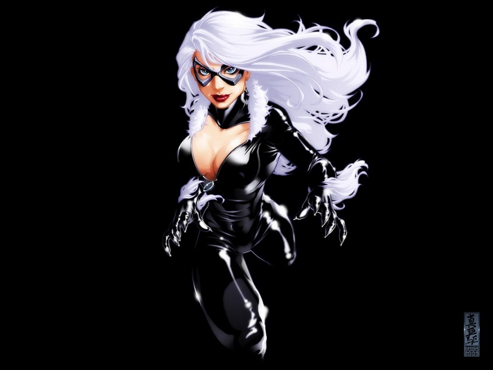 Woman, 720P, Comics, s, Black Cat (Marvel Comics), cat, marvel, Black Cat, HD Wallpaper