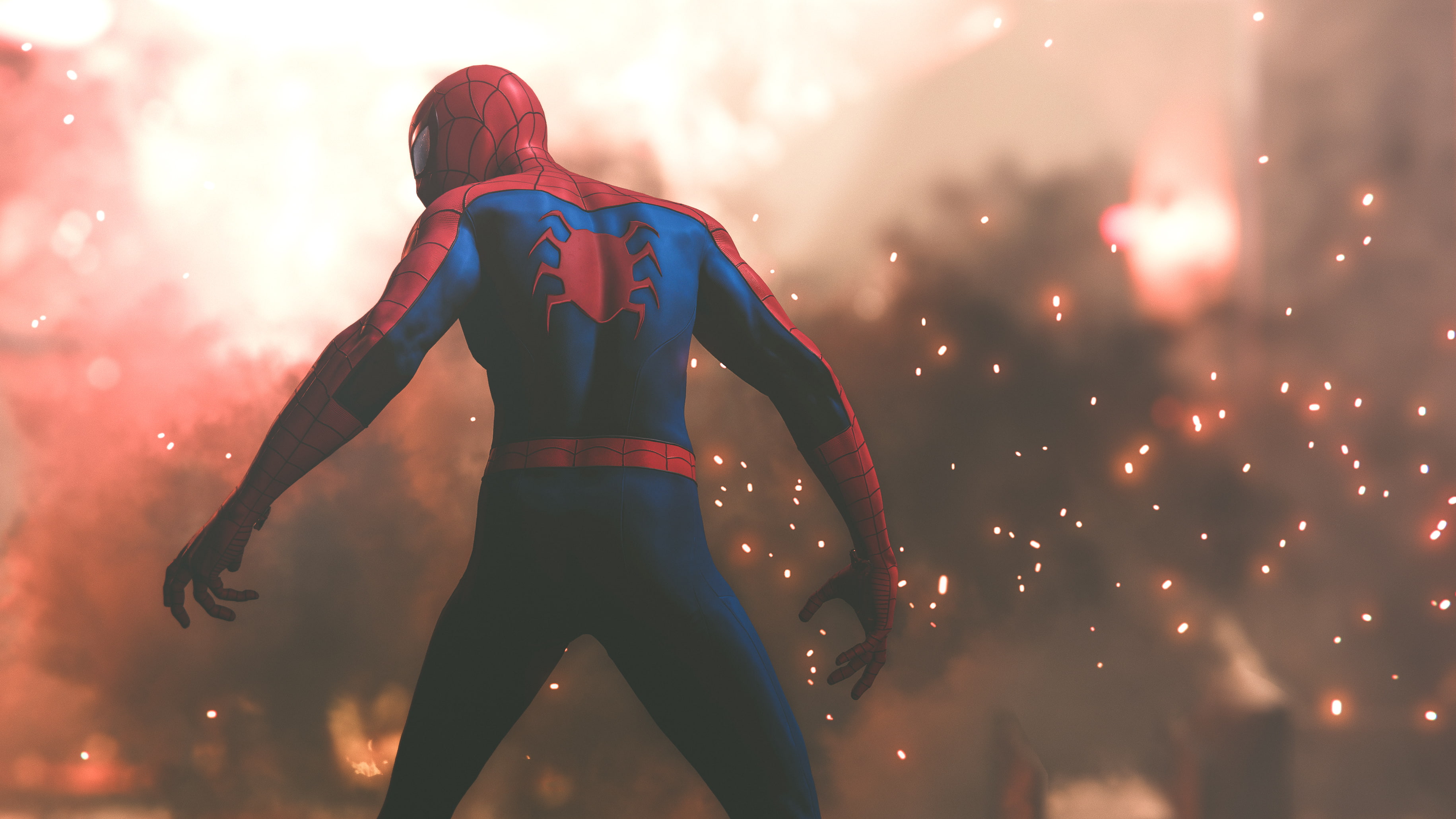 2K, Spider-Man, Spider-Man (PS4), HD Wallpaper