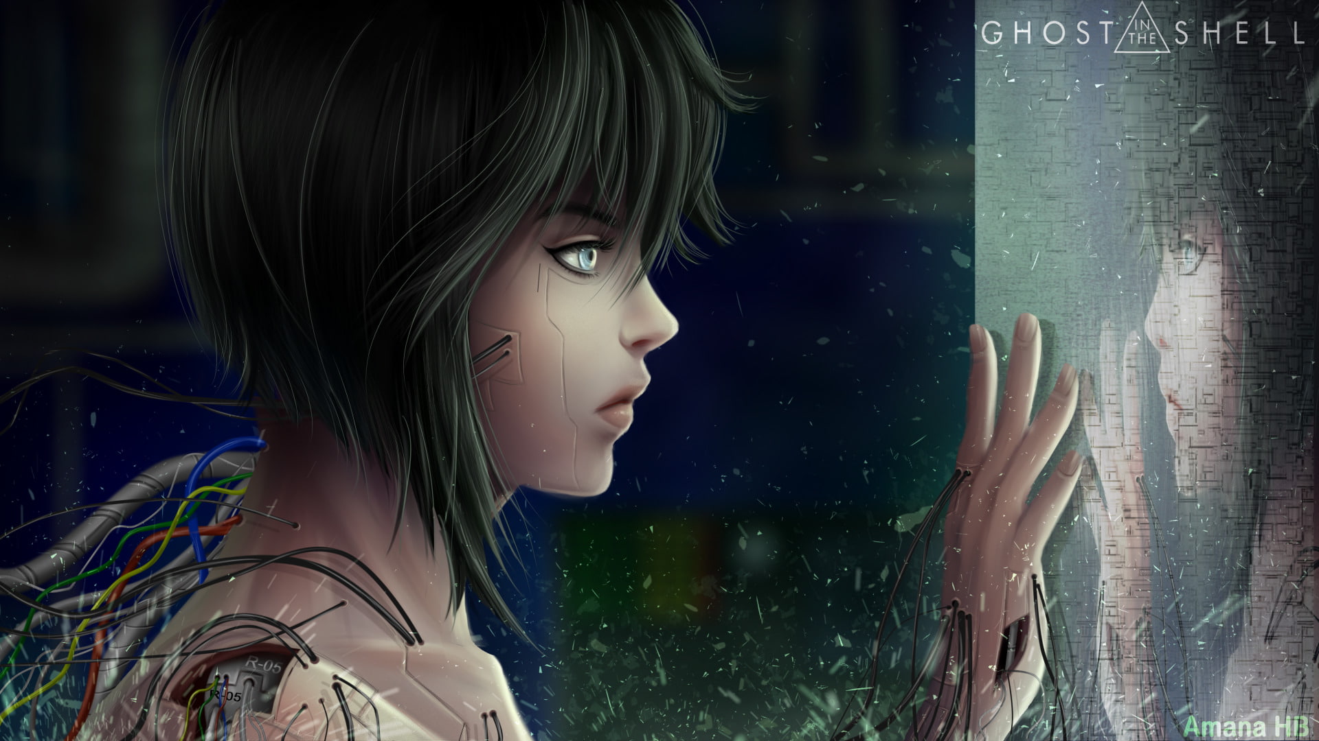 1080P, Motoko Kusanagi, Ghost In The Shell, HD Wallpaper