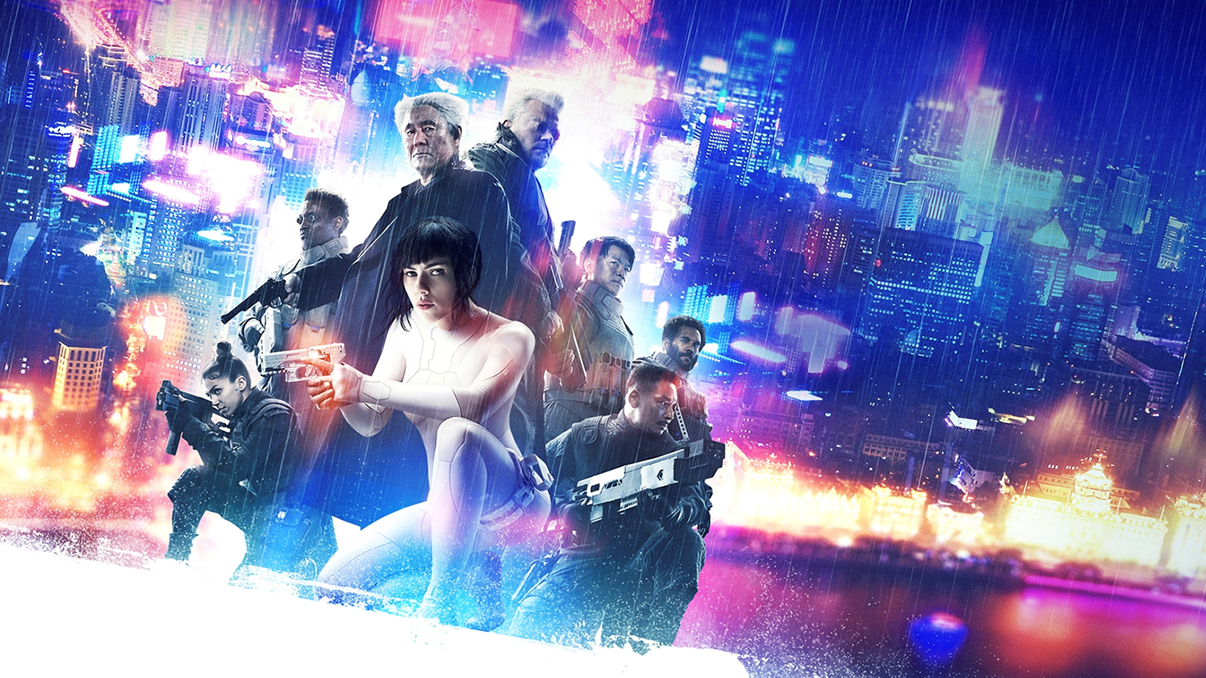 disco dancing, outdoors, night, leisure activity, women, event, ghost in the shell 2017 4k  theme, young women, lifestyles, smiling, real people, happiness, HD Wallpaper
