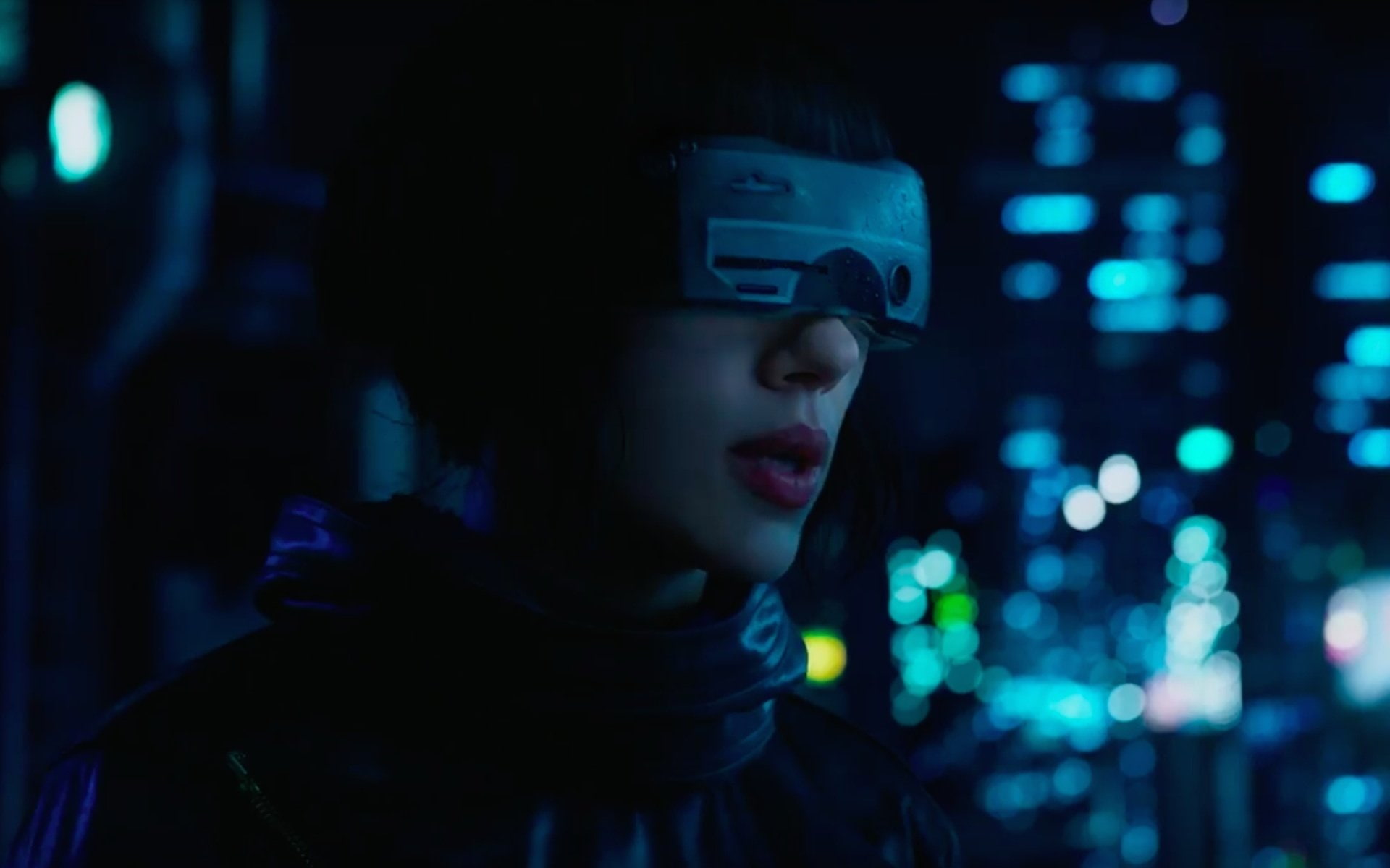1080P, Scarlett Johansson, Ghost in the Shell (2017), Movie, HD Wallpaper