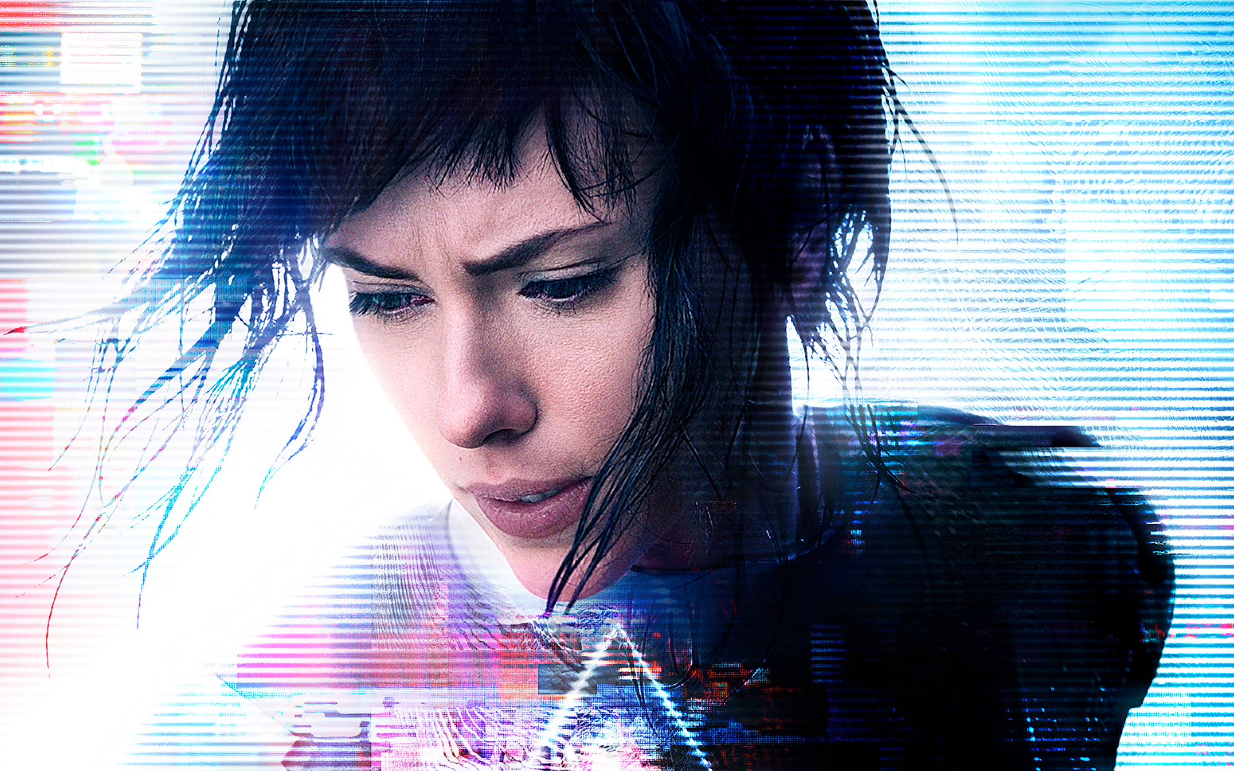 4K, Movie, Ghost in the Shell (2017), Scarlett Johansson, HD Wallpaper