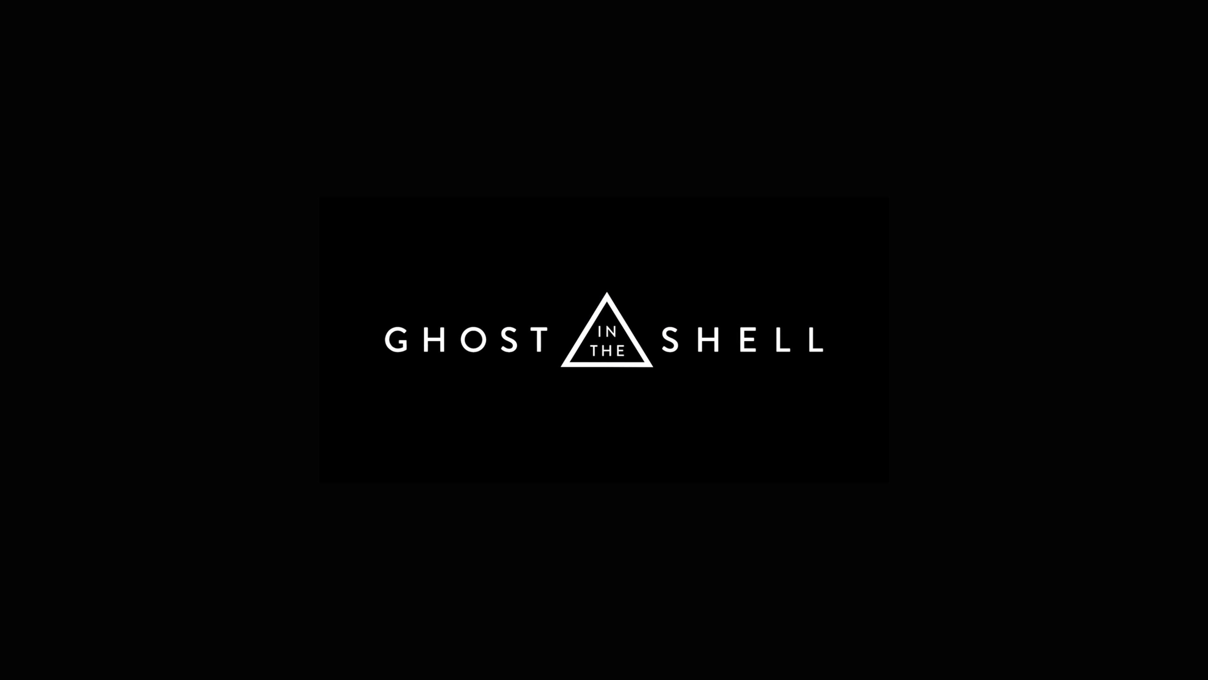 4K, night, ghost in the shell, sign, black, capital letter, 2017 movies, copy space, logo, dark, illuminated, communication, symbol, computer icon, text, HD Wallpaper