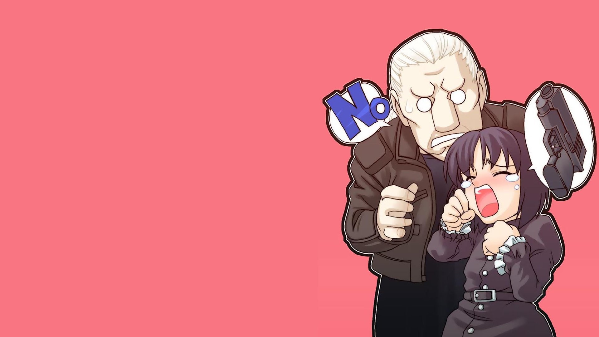 Batou, 1080P, Anime Girls, Ghost In The Shell, anime, HD Wallpaper