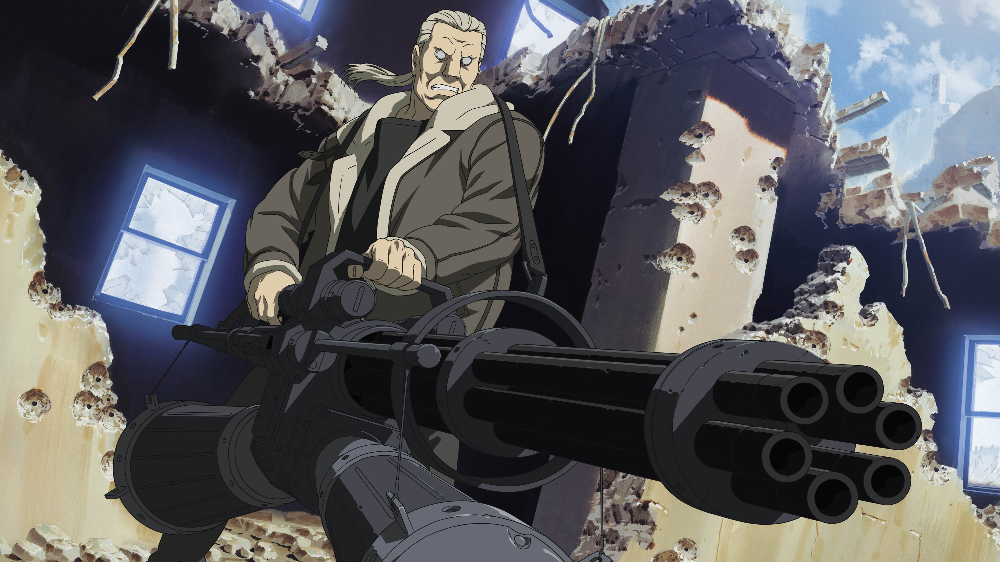 Batou (Ghost in the Shell), Ghost In The Shell, 4K, HD Wallpaper