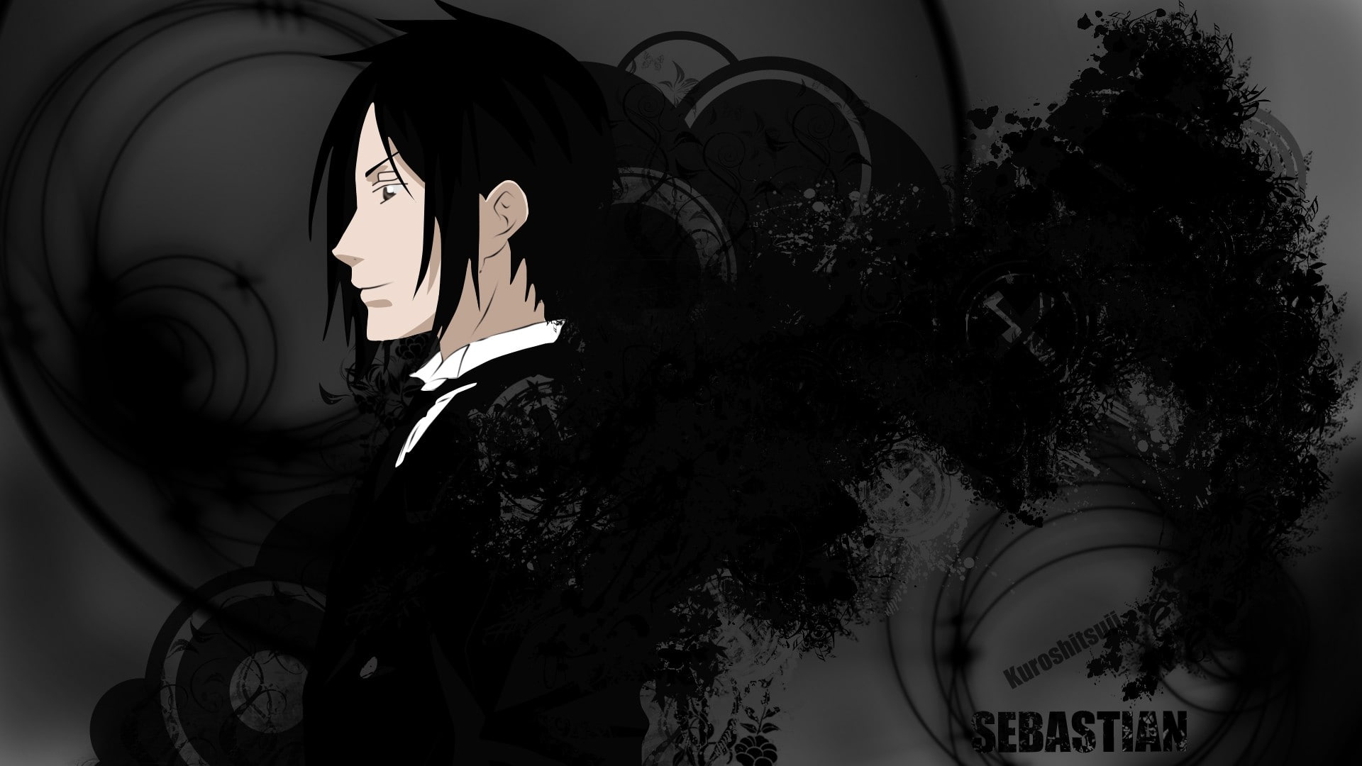 adult, Black Butler, women, plant, leisure activity, portrait, tree, young adult, hair, indoors, one person, headshot, long hair, Michaelis Sebastian, 1080P, HD Wallpaper